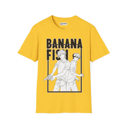 Banana Fish Unisex Softstyle T-Shirt - IGZ Clothing 