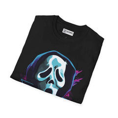 Ghost Face Unisex Softstyle T-Shirt - IGZ Clothing 