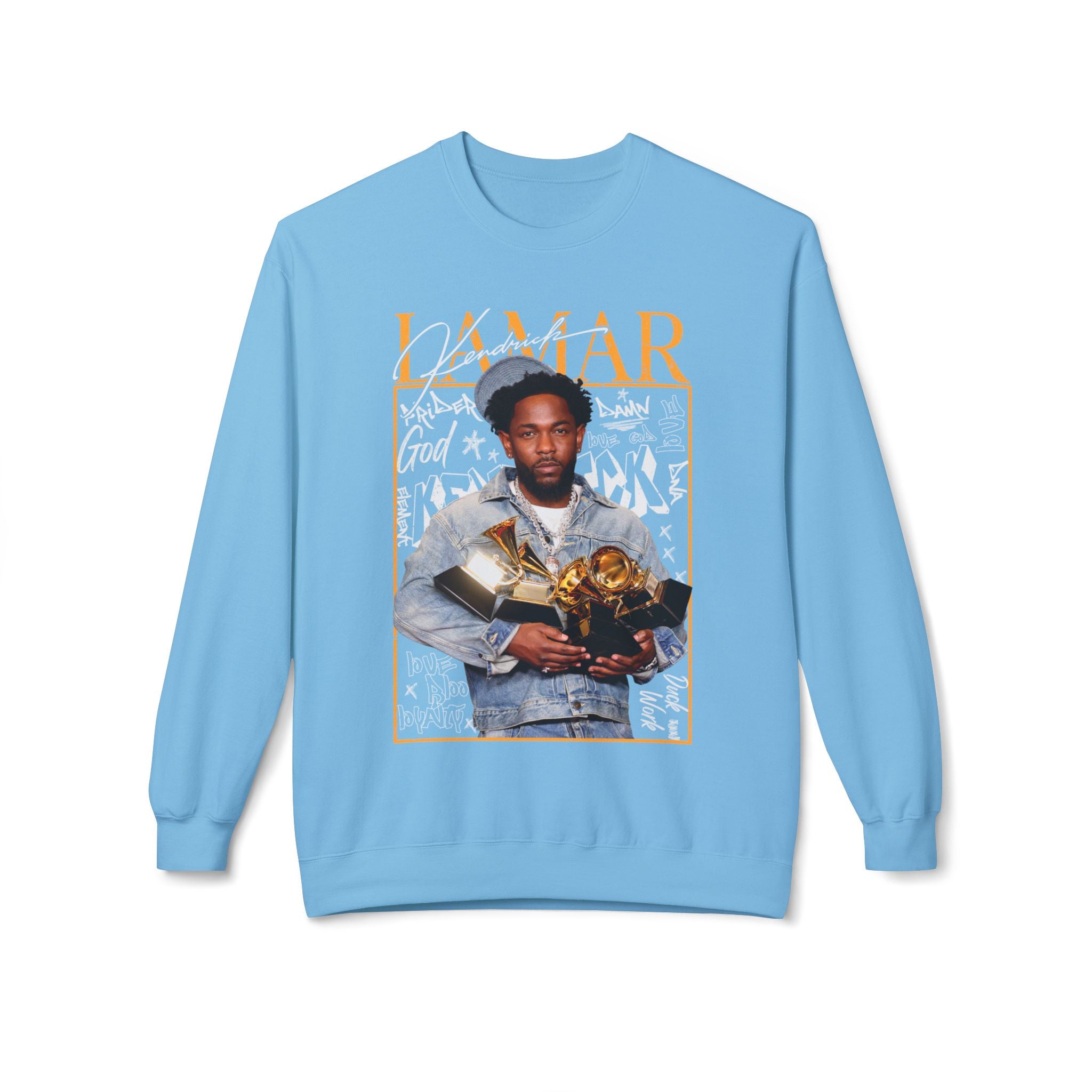 Kendrick Lamar Tribute Crewneck Sweatshirt - Unisex Midweight Fashion