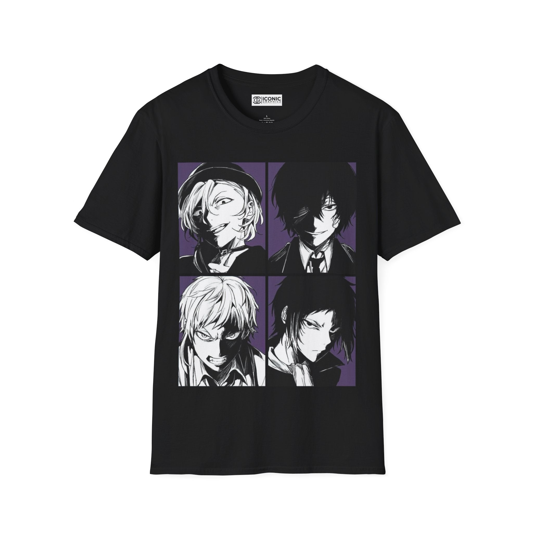 Atsushi and Akutagawa Unisex Softstyle T-Shirt - IGZ Clothing 