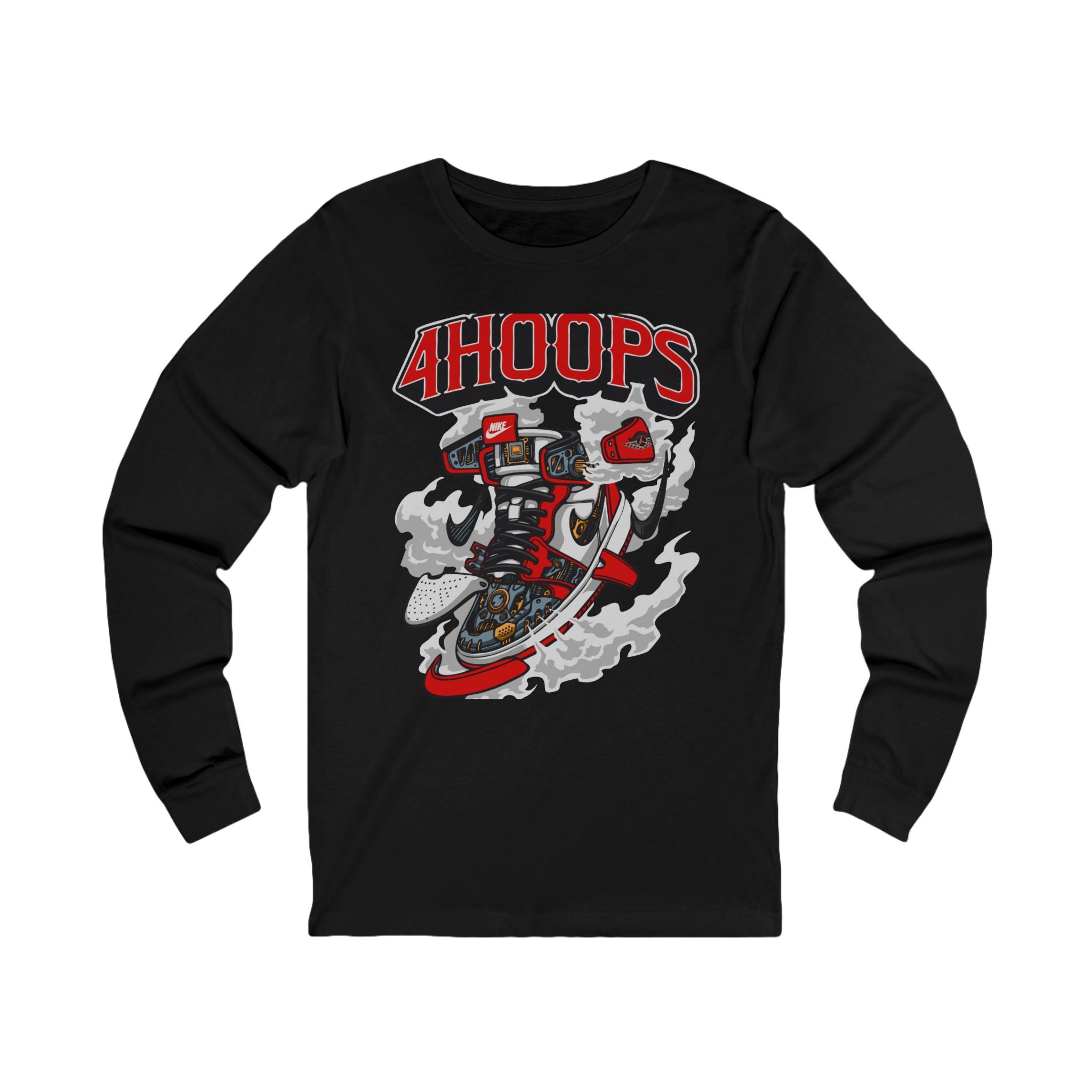 Hoops Unisex Jersey Long Sleeve Tee