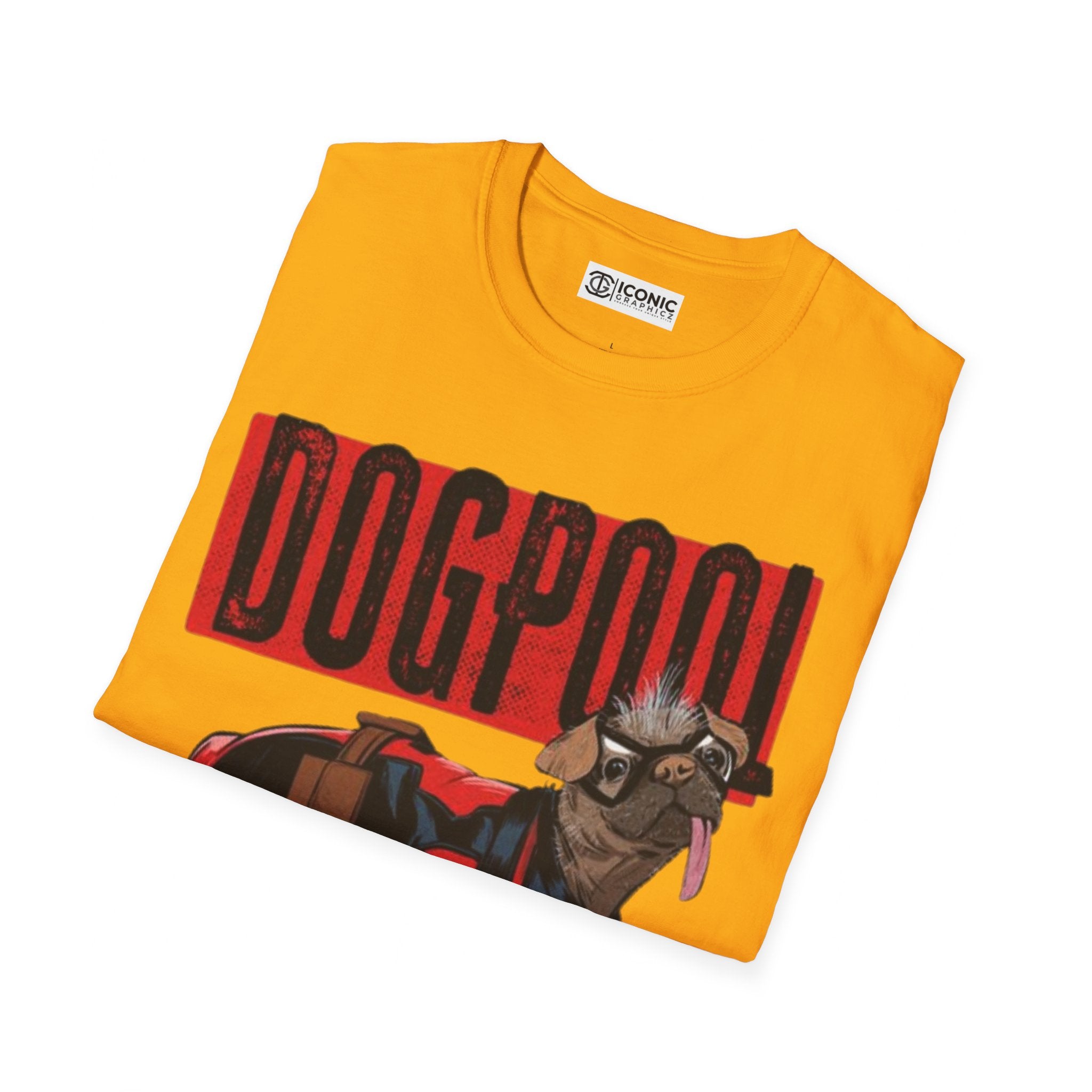 Deadpool 3 Dogpool Unisex Softstyle T-Shirt - IGZ Clothing 