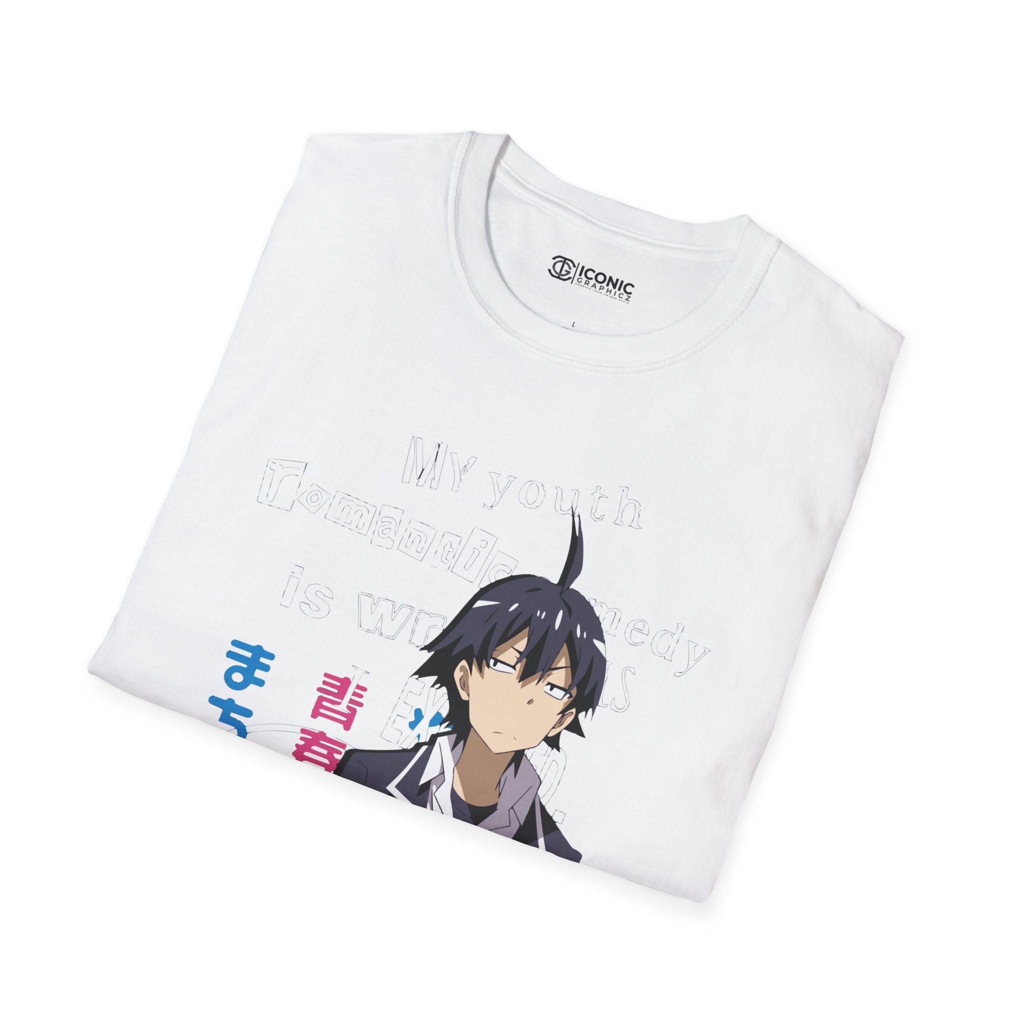 Hikigaya Unisex Softstyle T-Shirt - IGZ Clothing 