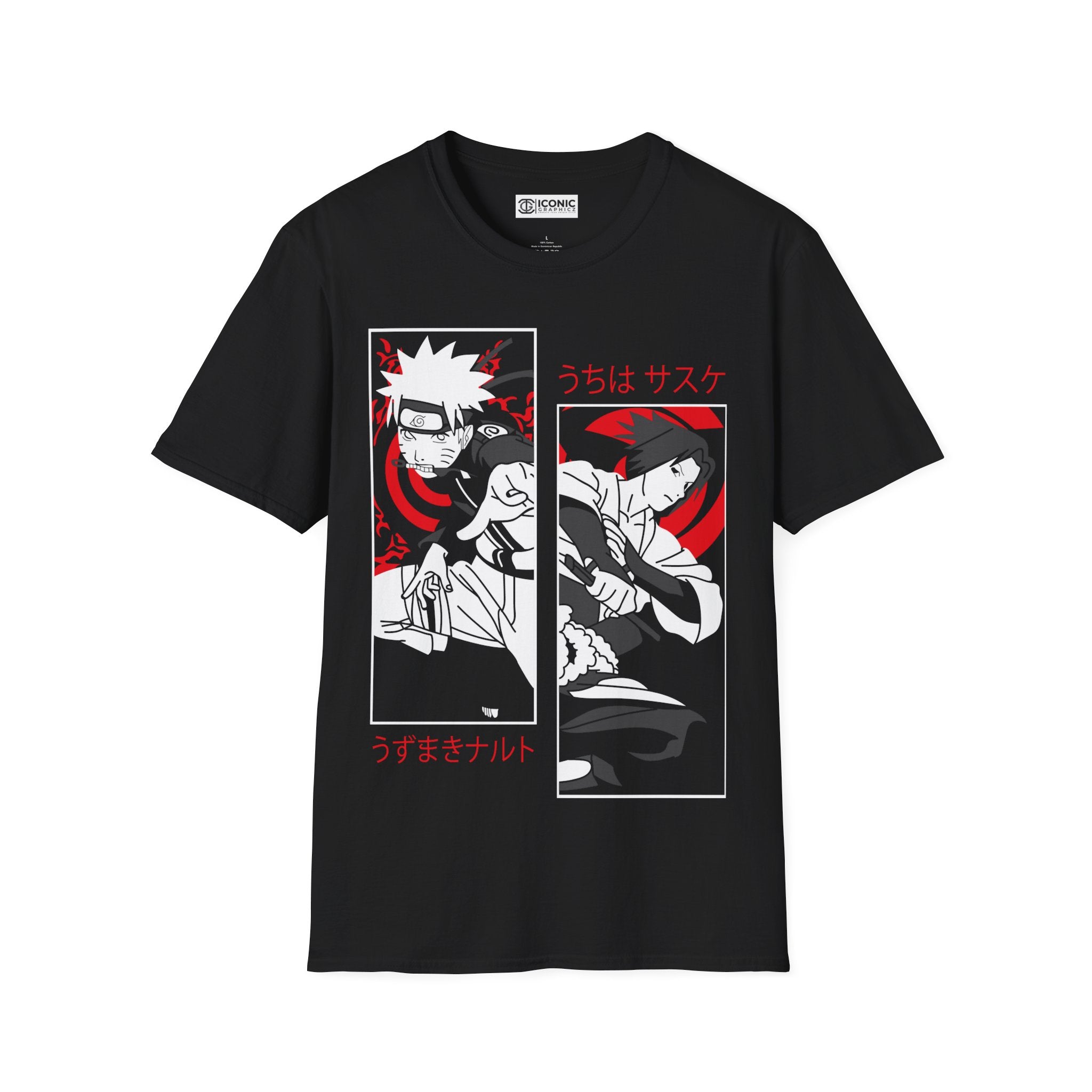 Uchiha Sasuke & Naruto T-Shirt