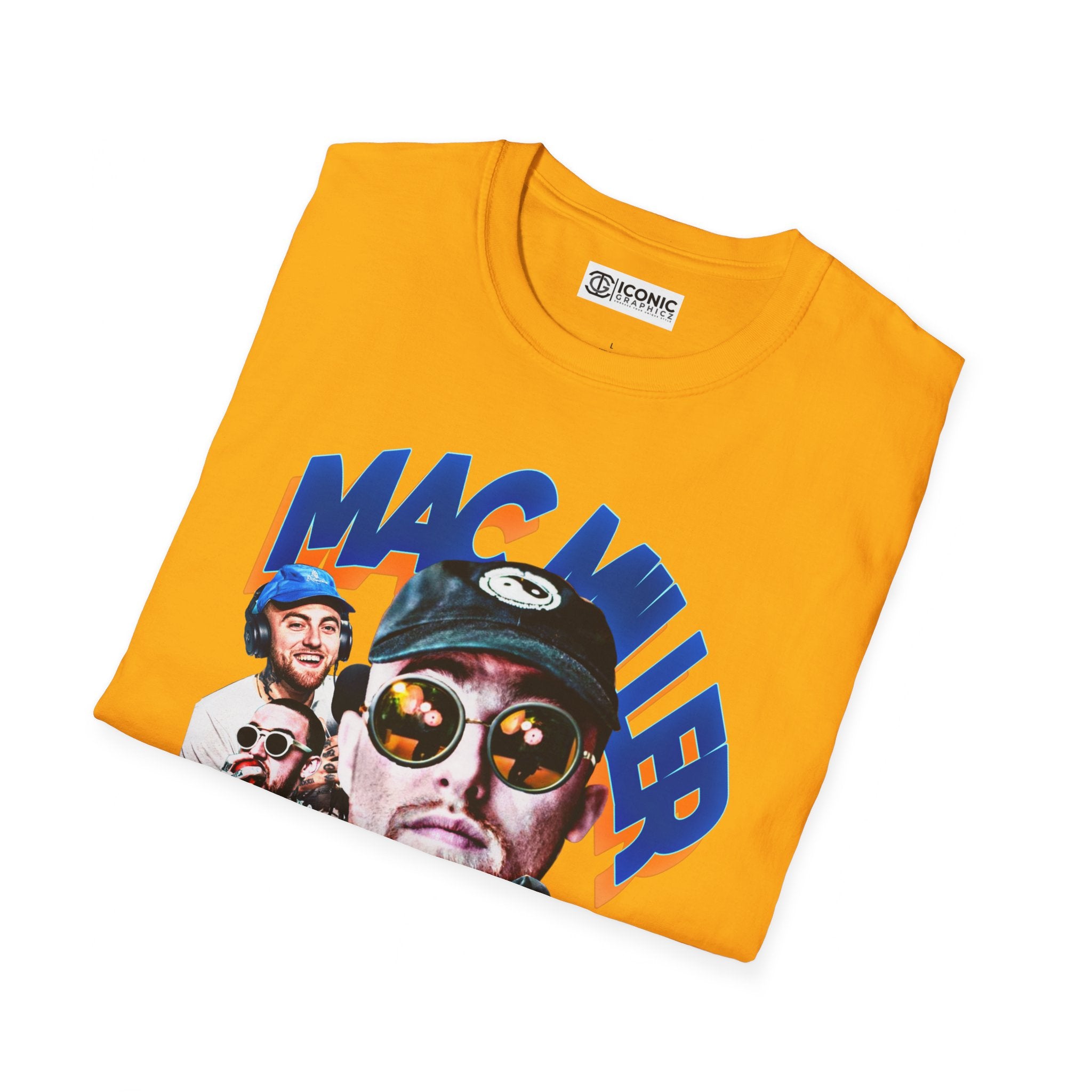 Mac Miller Unisex Softstyle T-Shirt - IGZ Clothing 