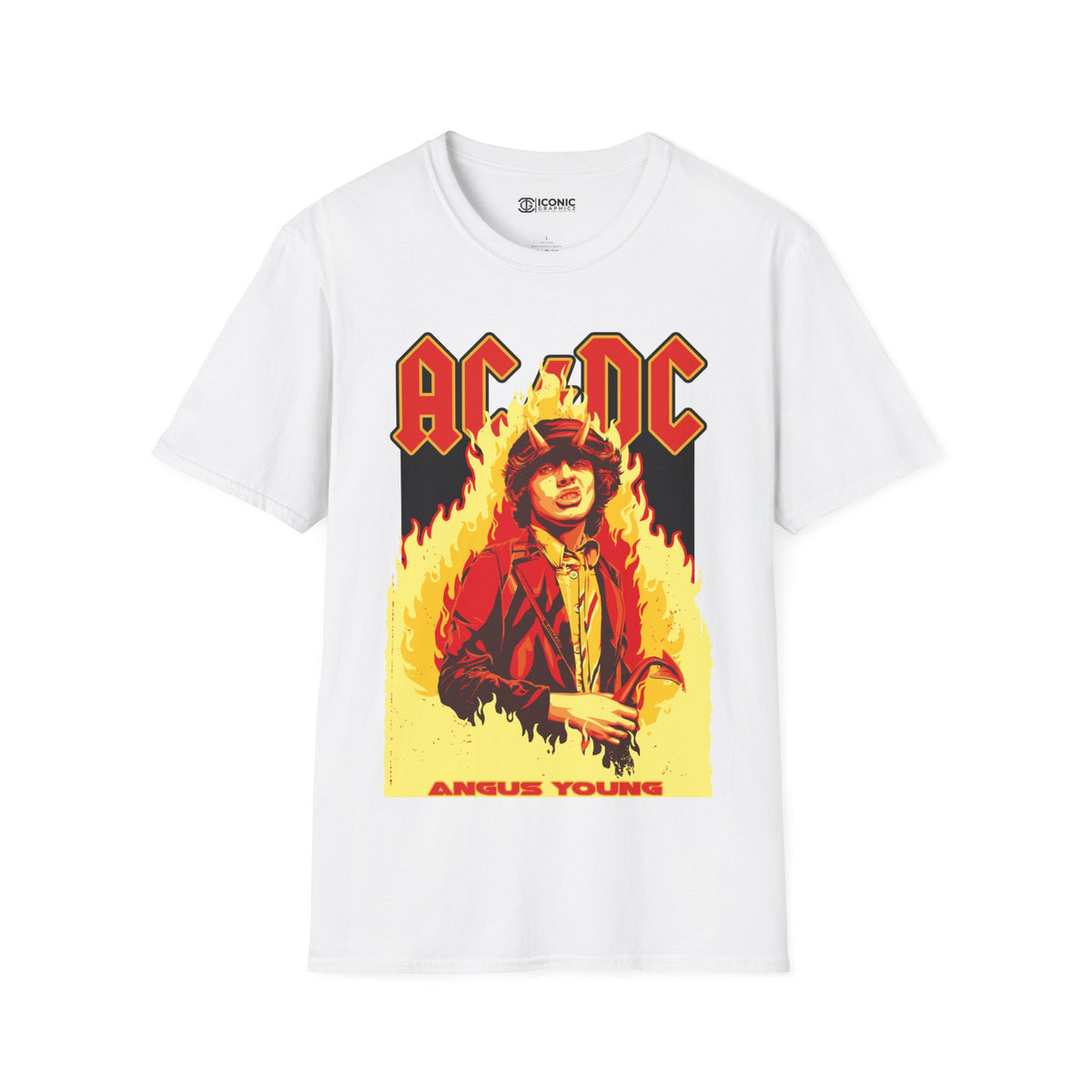 AC/DC Unisex Softstyle T-Shirt - IGZ Clothing 