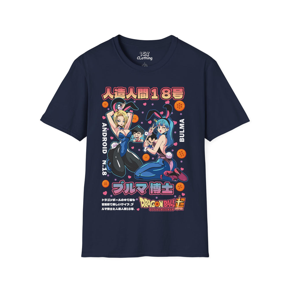 Android x Bulma DragonBall T-Shirt