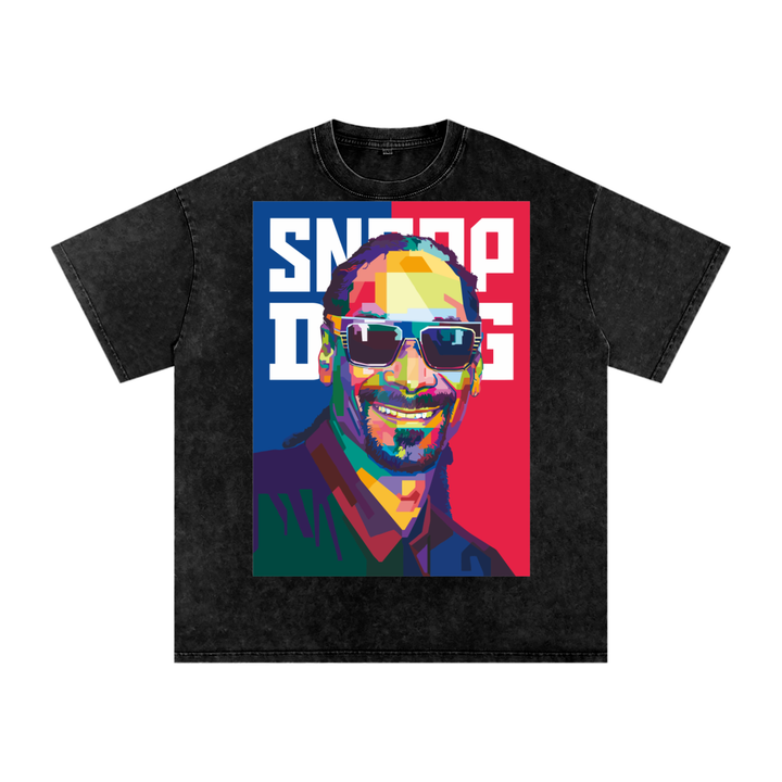 Snoop Dogg Acid Wash Oversize T-Shirt