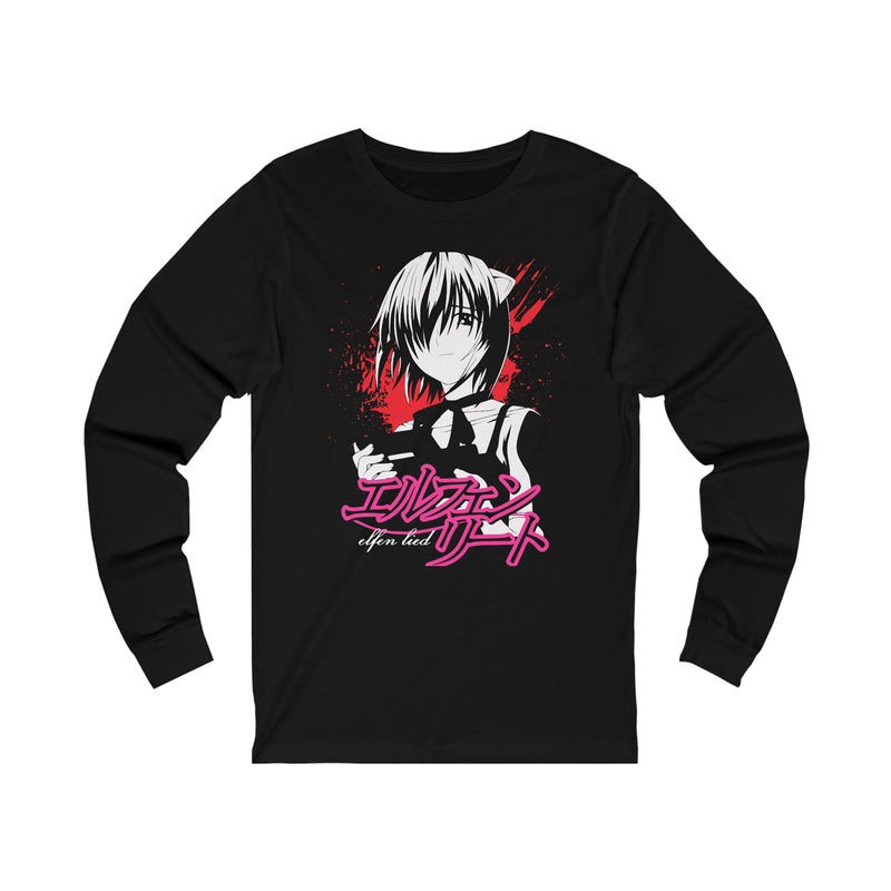 Elfen Lied Unisex Jersey Long Sleeve Tee - IGZ Clothing 