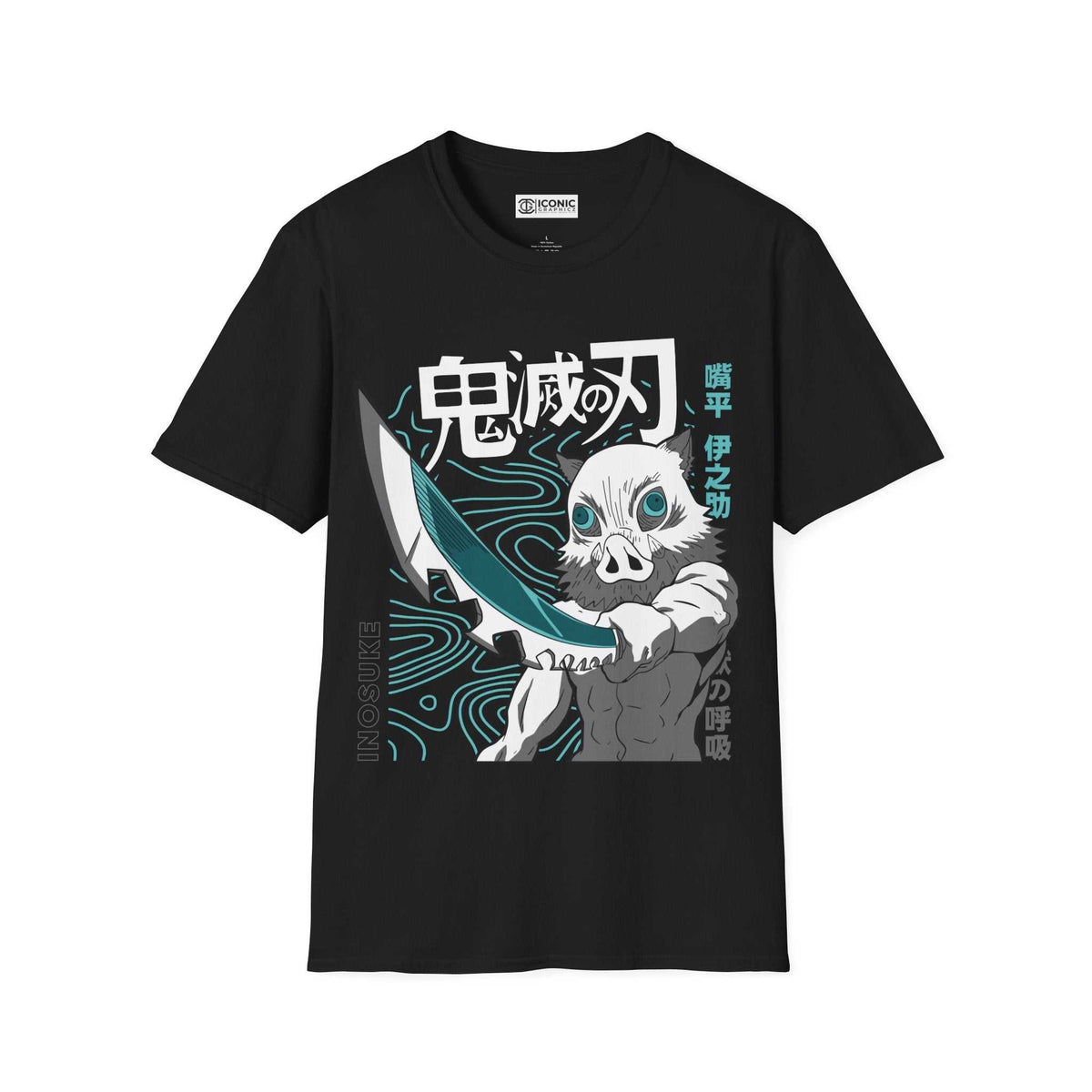 Inosuke Unisex Softstyle T-Shirt - IGZ Clothing 