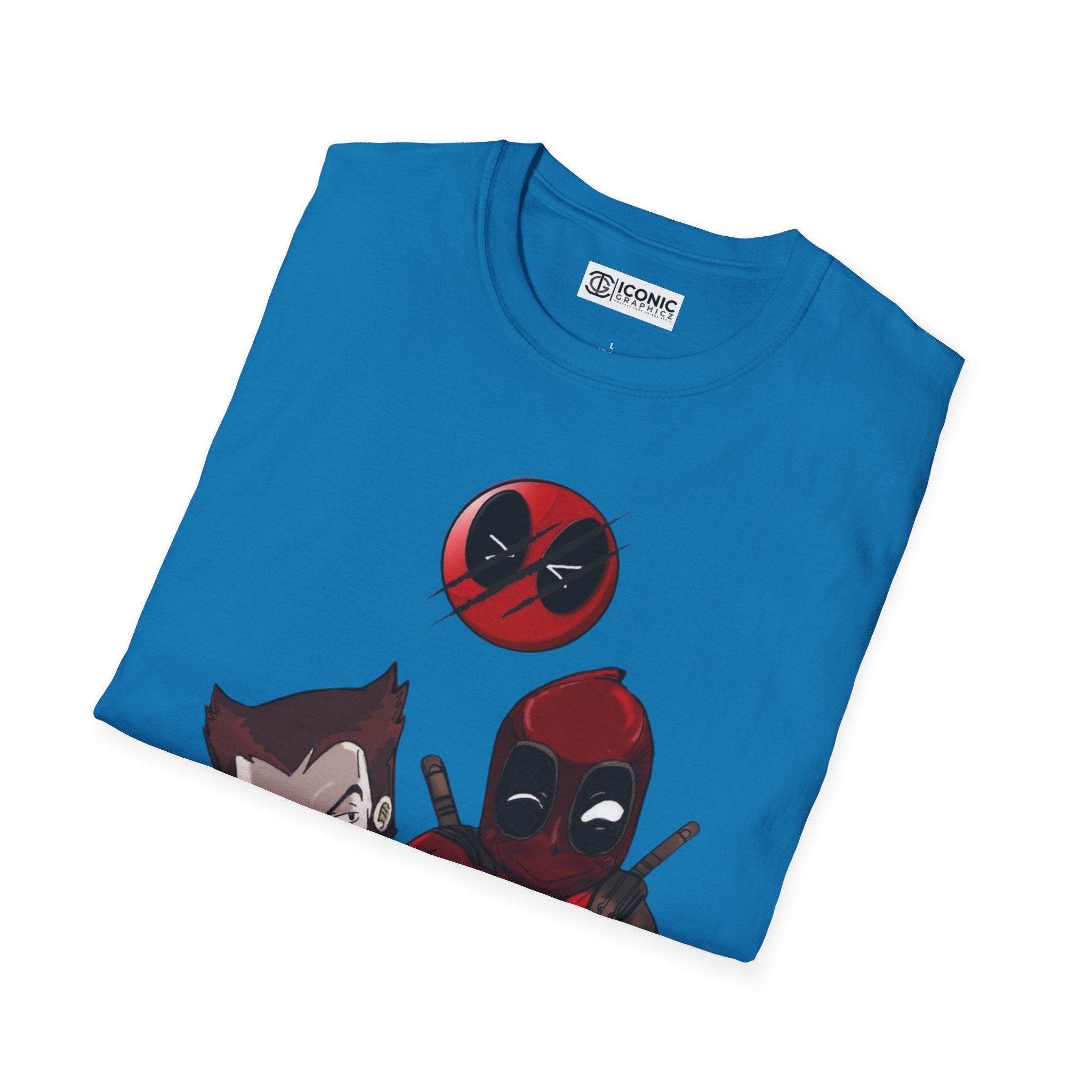 Deadpool and Wolverine Unisex Softstyle T-Shirt - IGZ Clothing 