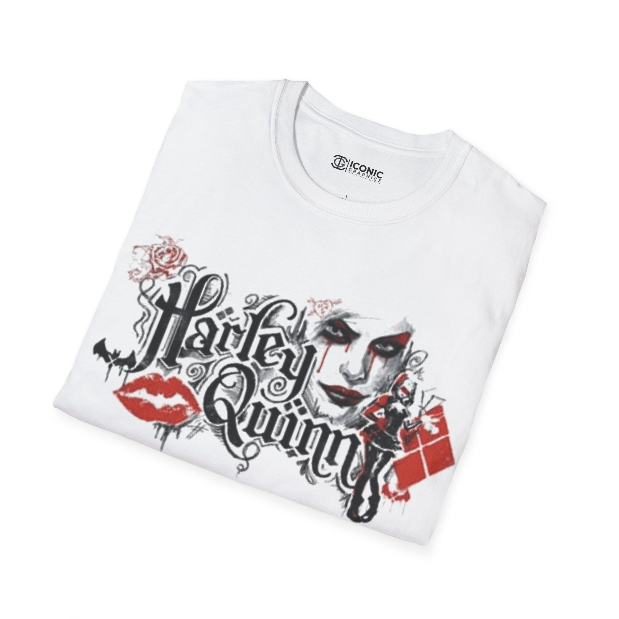 Harley Quinn Unisex Softstyle T-Shirt - IGZ Clothing 