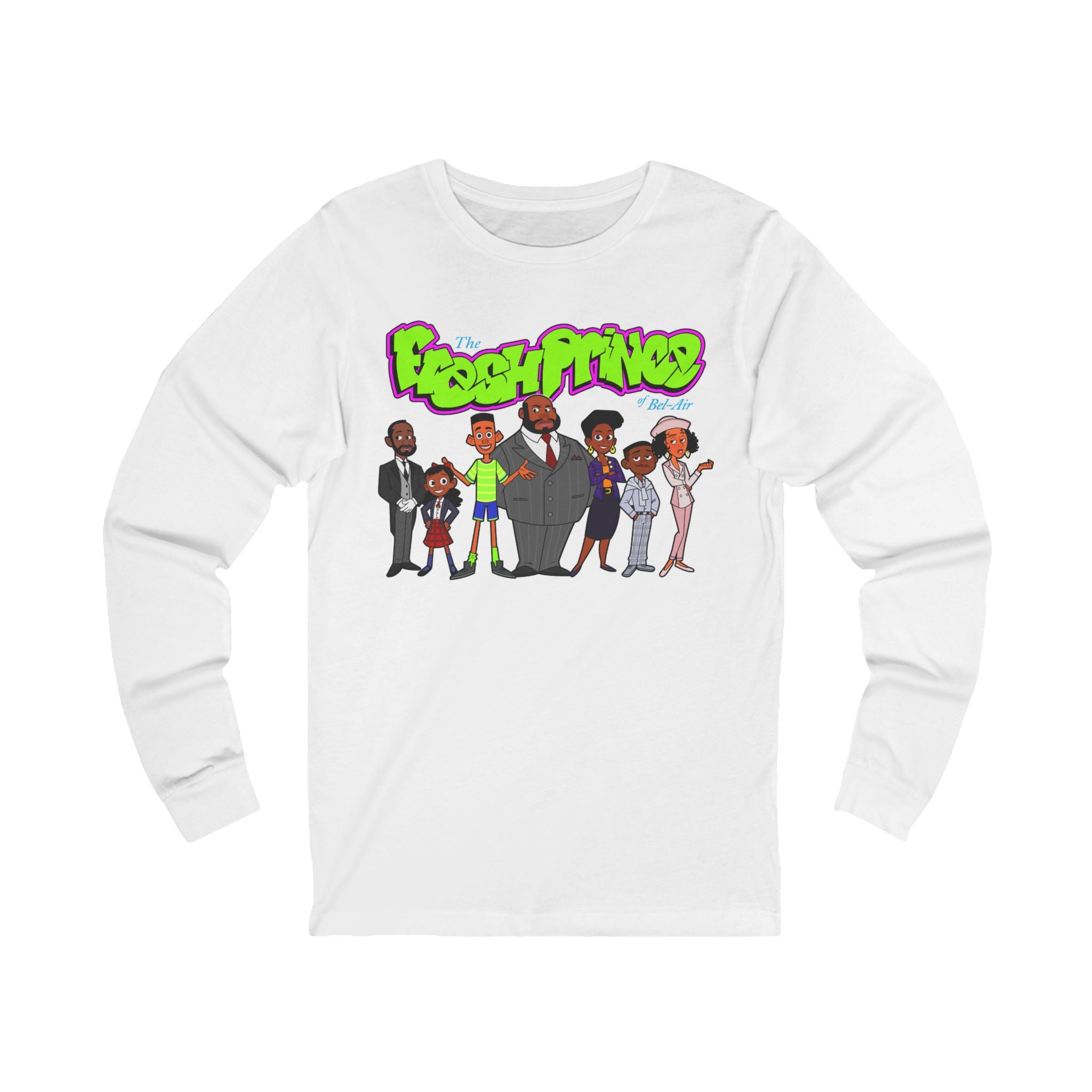 Fresh Prince Unisex Jersey Long Sleeve Tee