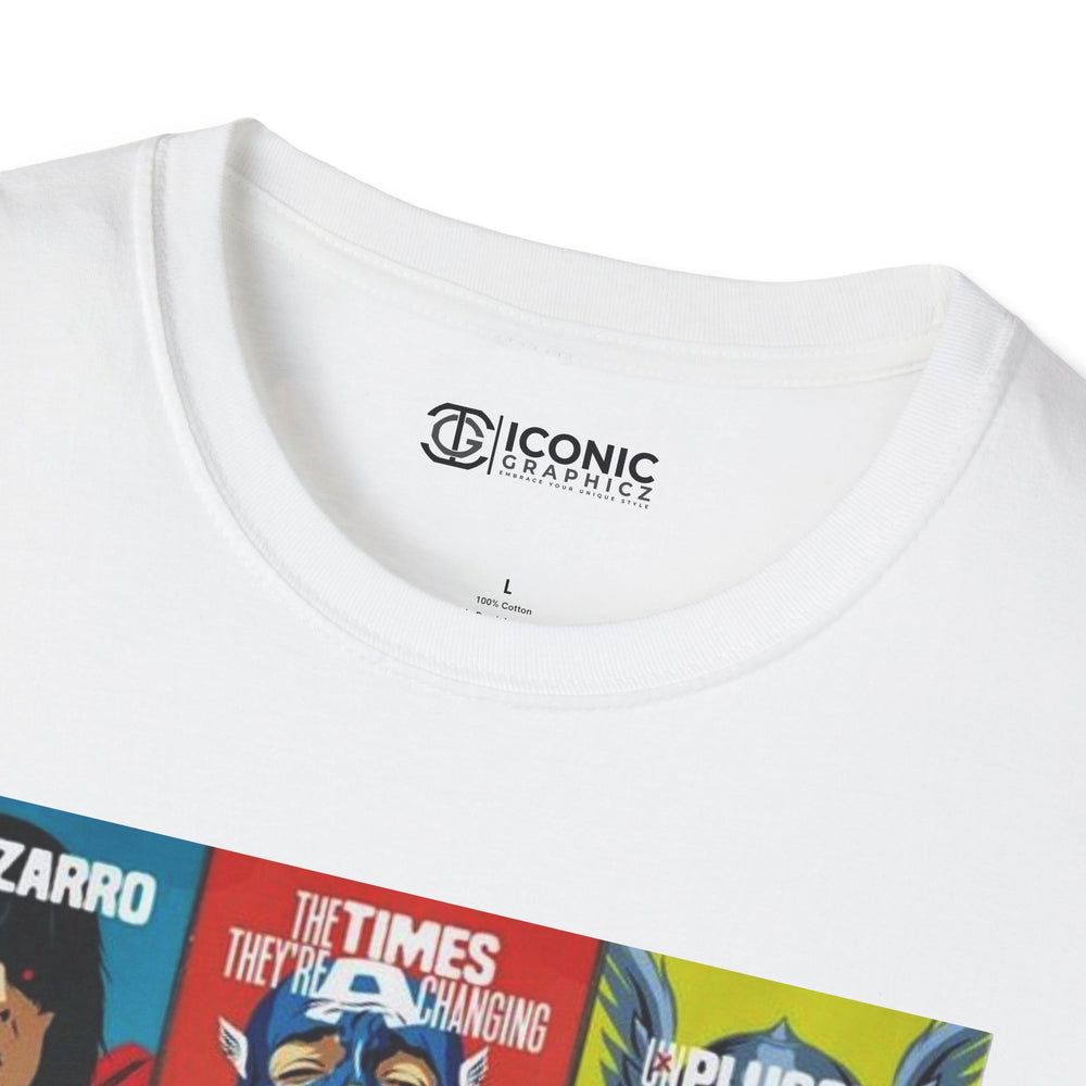 Dc and Marvel rockers T-Shirt - 