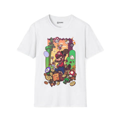 Mario Unisex Softstyle T-Shirt - IGZ Clothing 