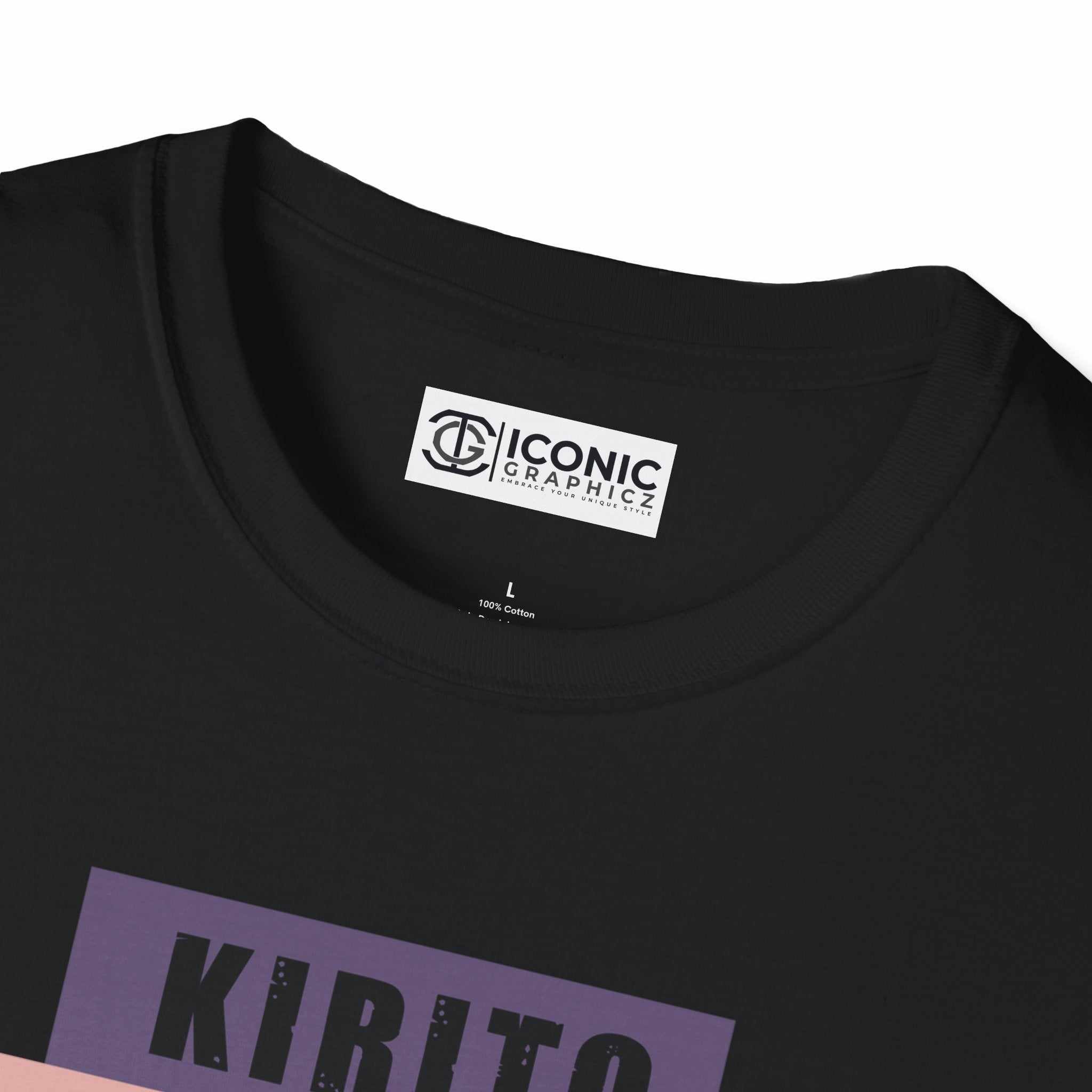 Kirito Unisex Softstyle T-Shirt - IGZ Clothing 