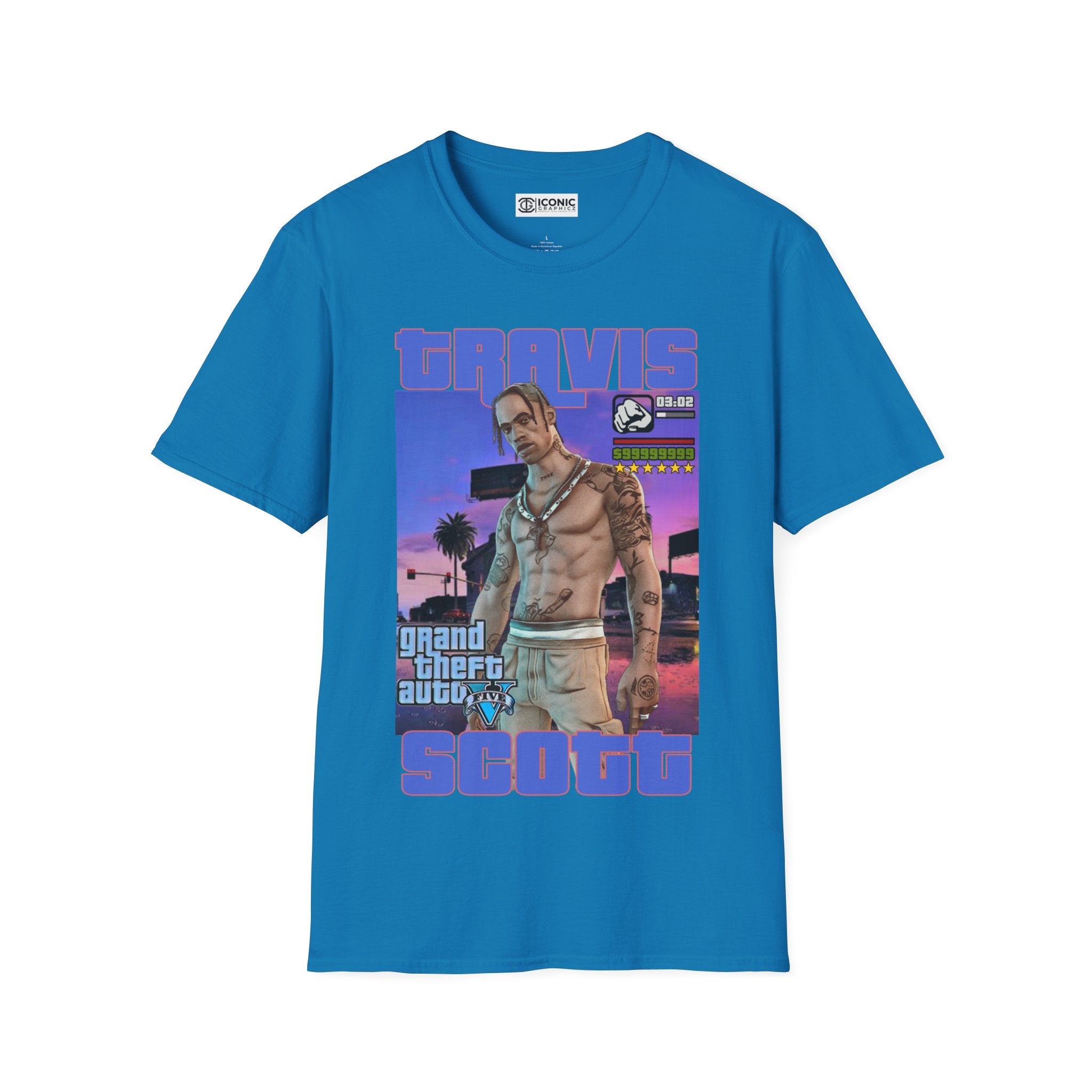 Travis Scott Unisex Softstyle T-Shirt - IGZ Clothing 