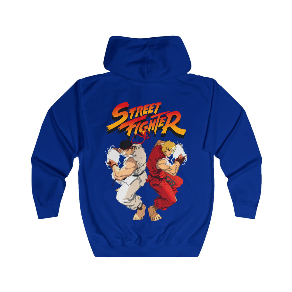 Ryu x ken Unisex Full Zip Hoodie