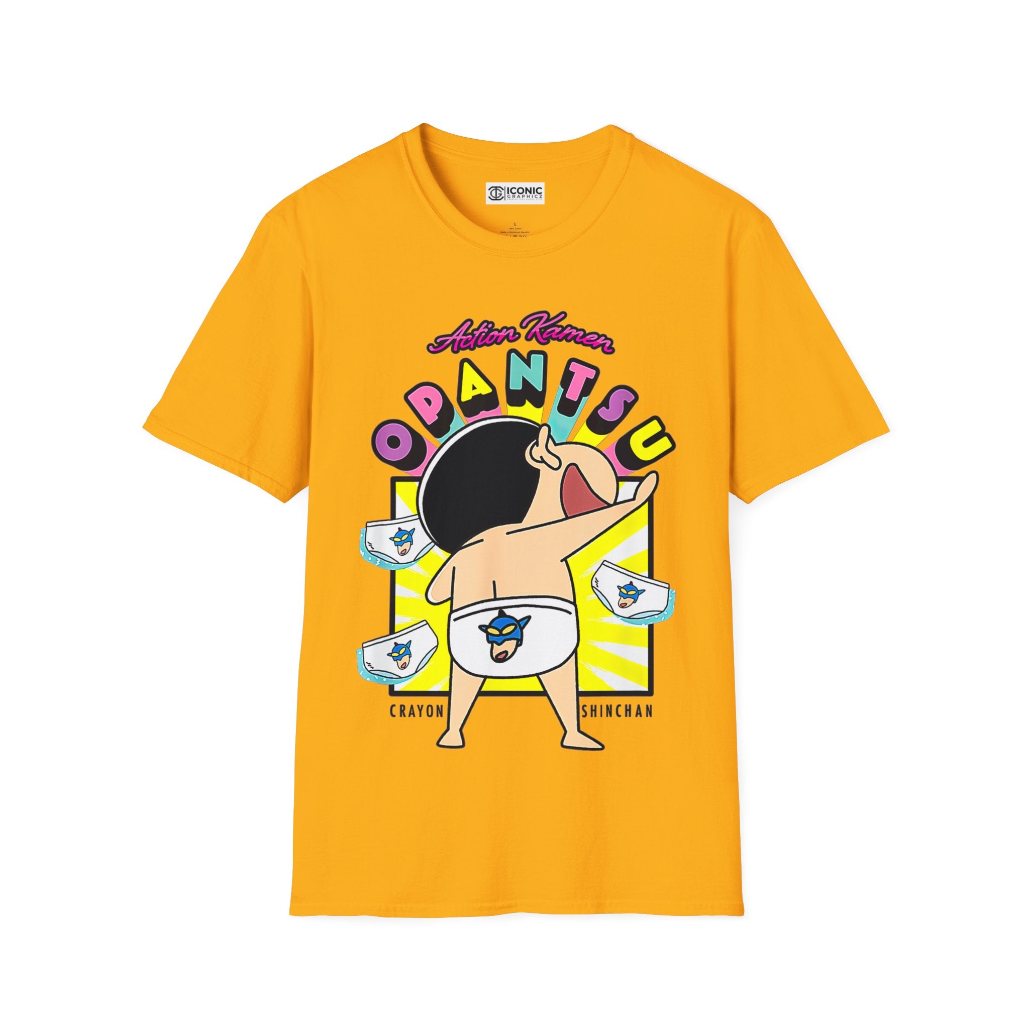 Shinchan Unisex Softstyle T-Shirt - IGZ Clothing 