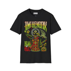 Jimi Hendrix Unisex Softstyle T-Shirt - IGZ Clothing 