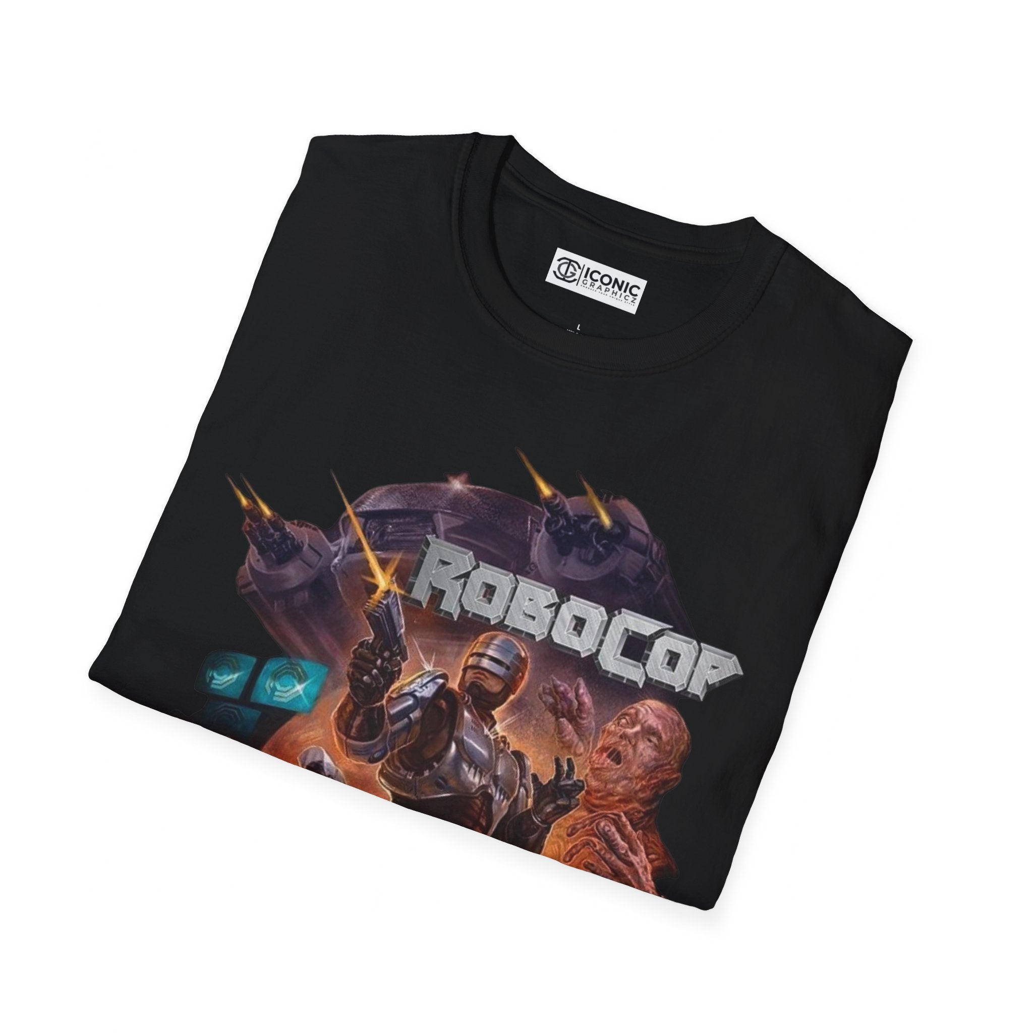 Robocop Unisex Softstyle T-Shirt - IGZ Clothing 