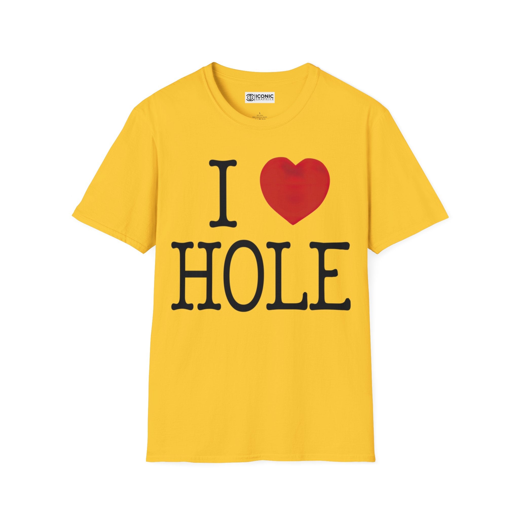 Dorohedoro i love hole Unisex Softstyle T-Shirt - IGZ Clothing 