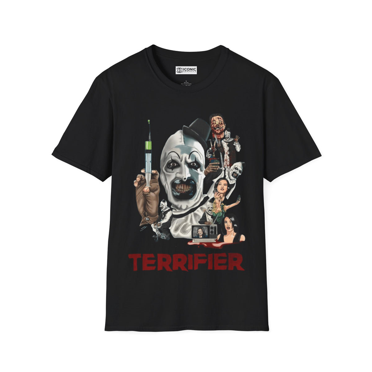 Terrifier Unisex Softstyle T-Shirt - IGZ Clothing 