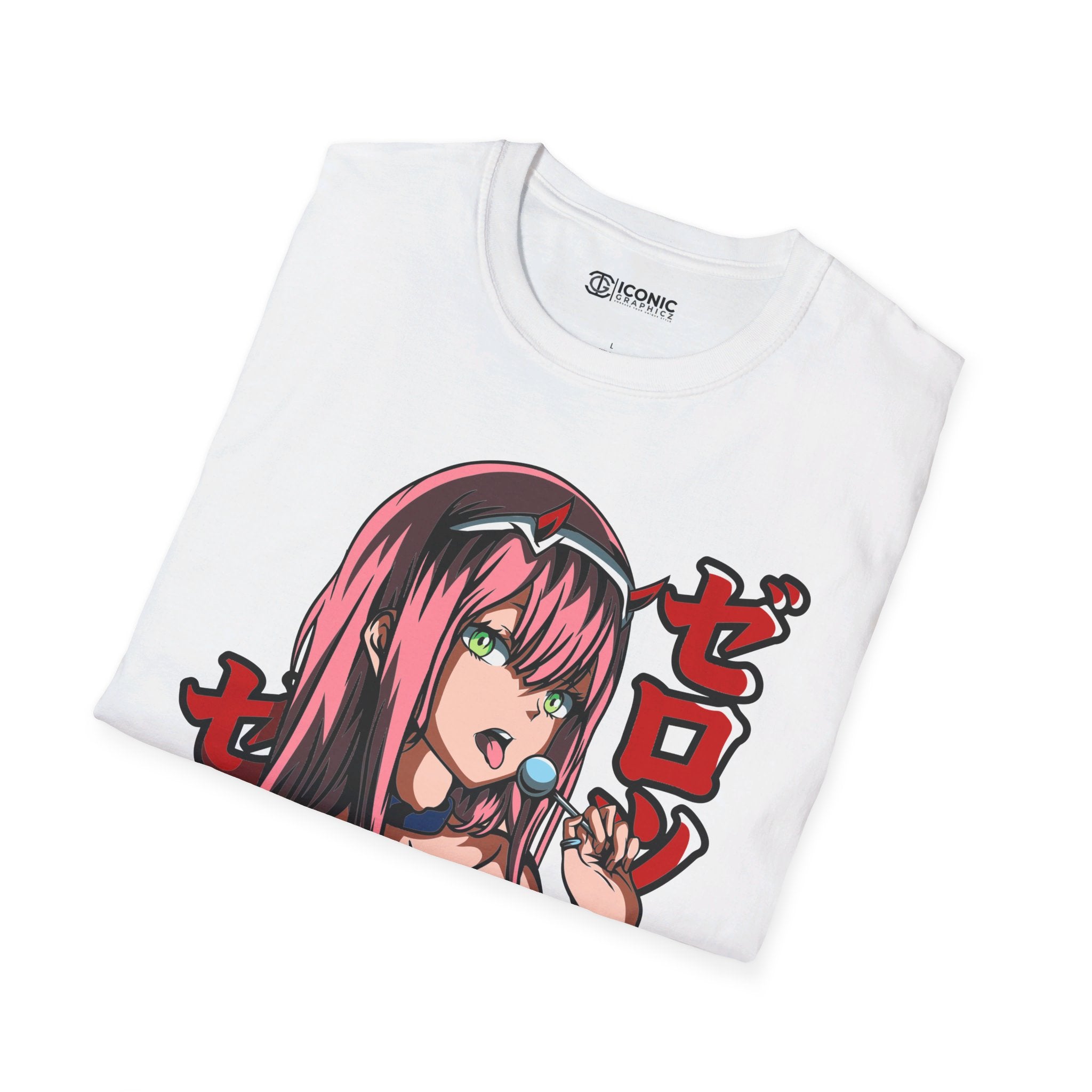 Zero Two Unisex Softstyle T-Shirt - IGZ Clothing 