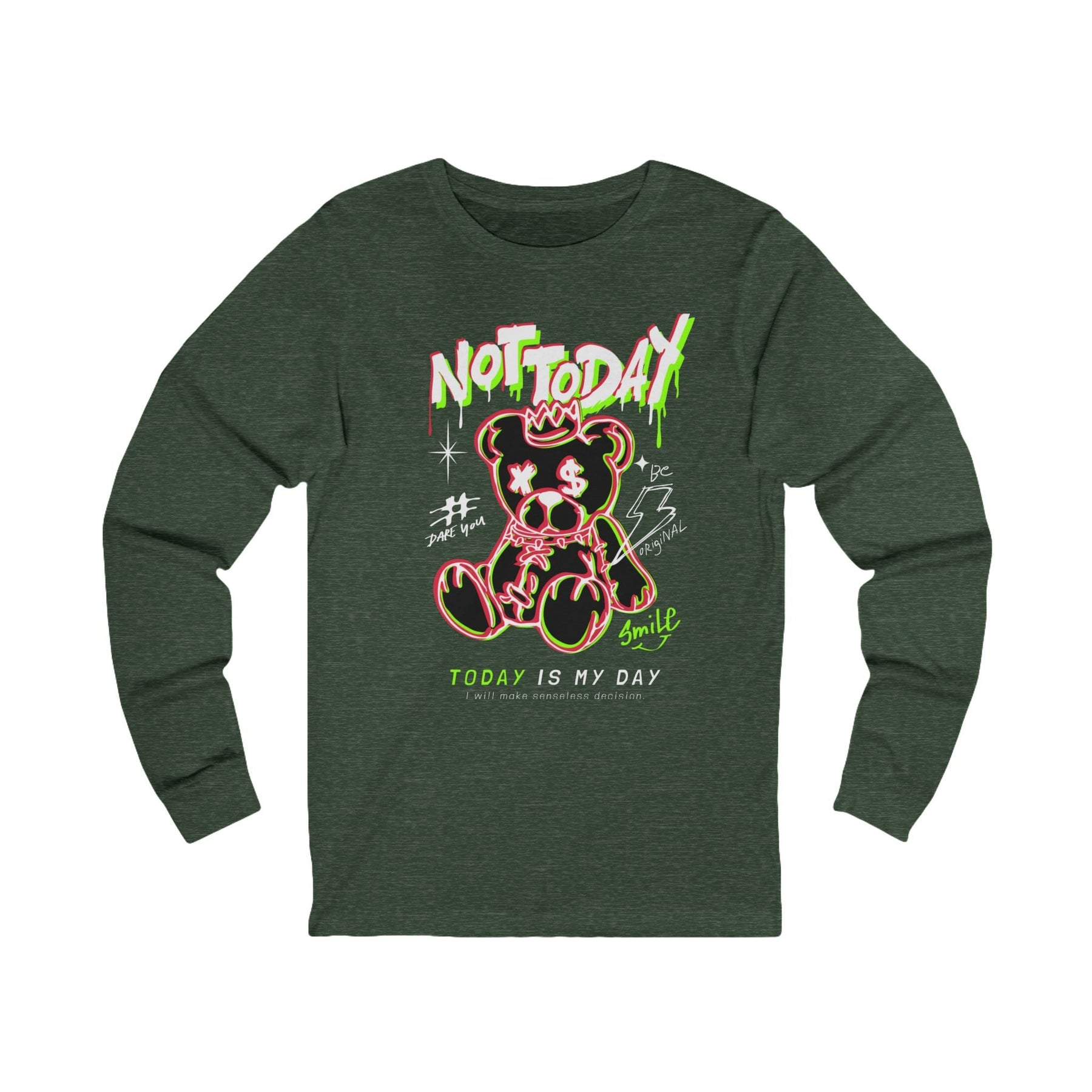 Bears Unisex Jersey Long Sleeve Tee Printify