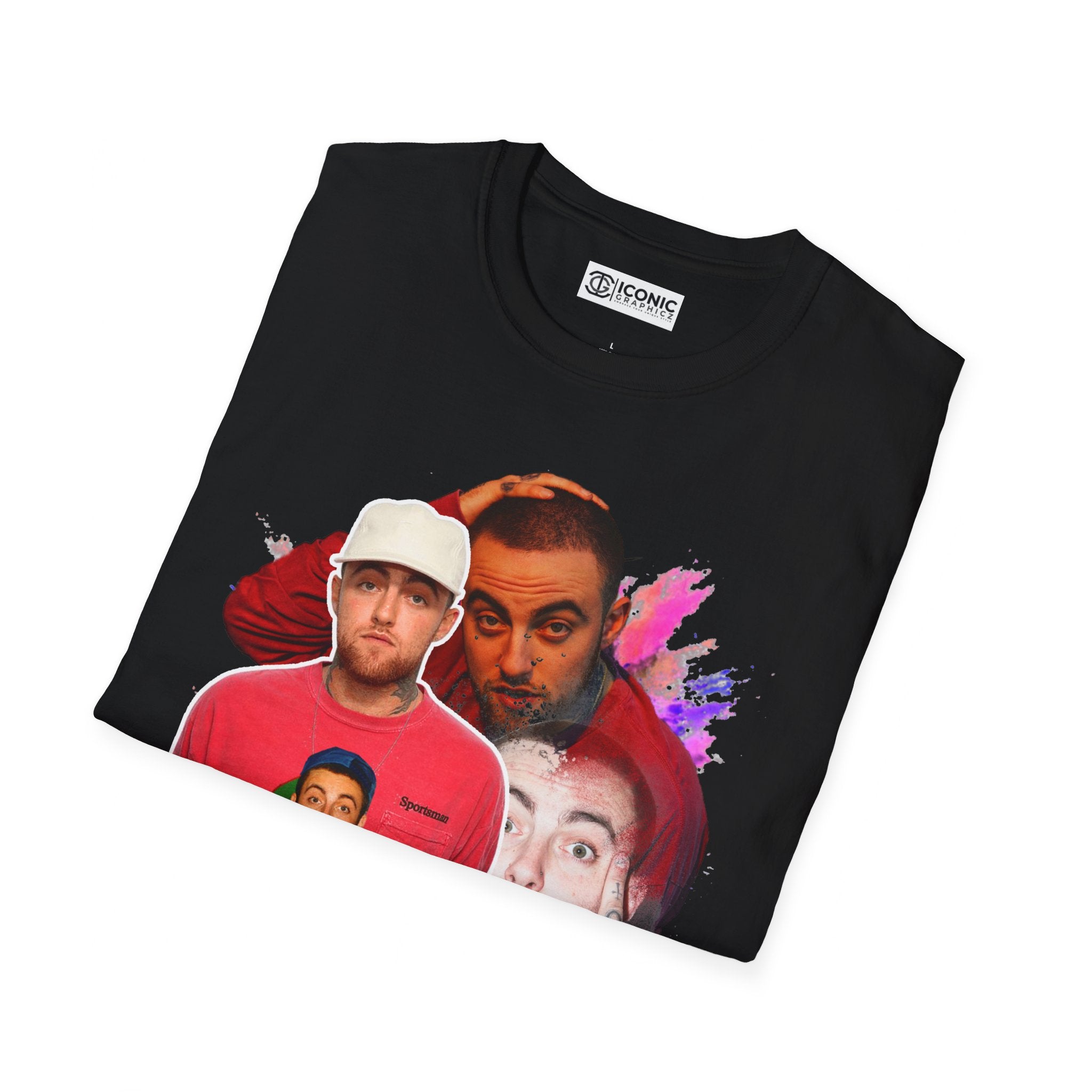 Mac Miller Unisex Softstyle T-Shirt - IGZ Clothing 