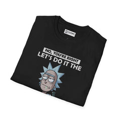 Rick and Morty Unisex Softstyle T-Shirt - IGZ Clothing 