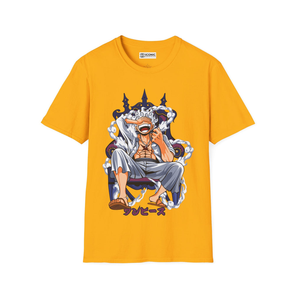 Sun God Luffy One Piece T-Shirt Printify
