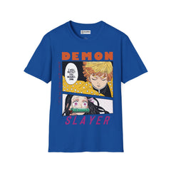 Zenitsu and Nezuko Unisex Softstyle T-Shirt - IGZ Clothing 