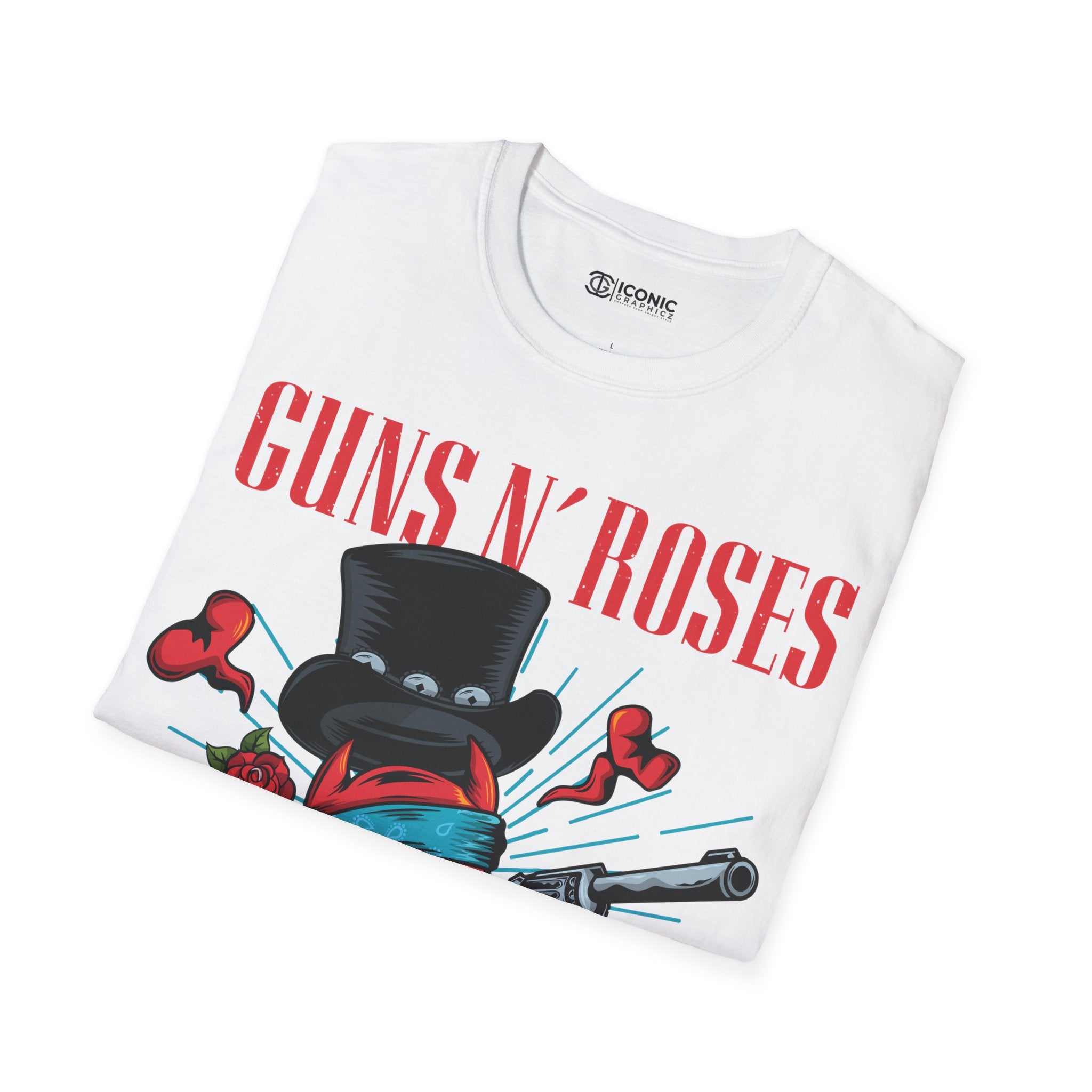 Guns N' Roses Unisex Softstyle T-Shirt - IGZ Clothing 