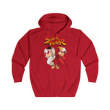 Ryu x ken Unisex Full Zip Hoodie