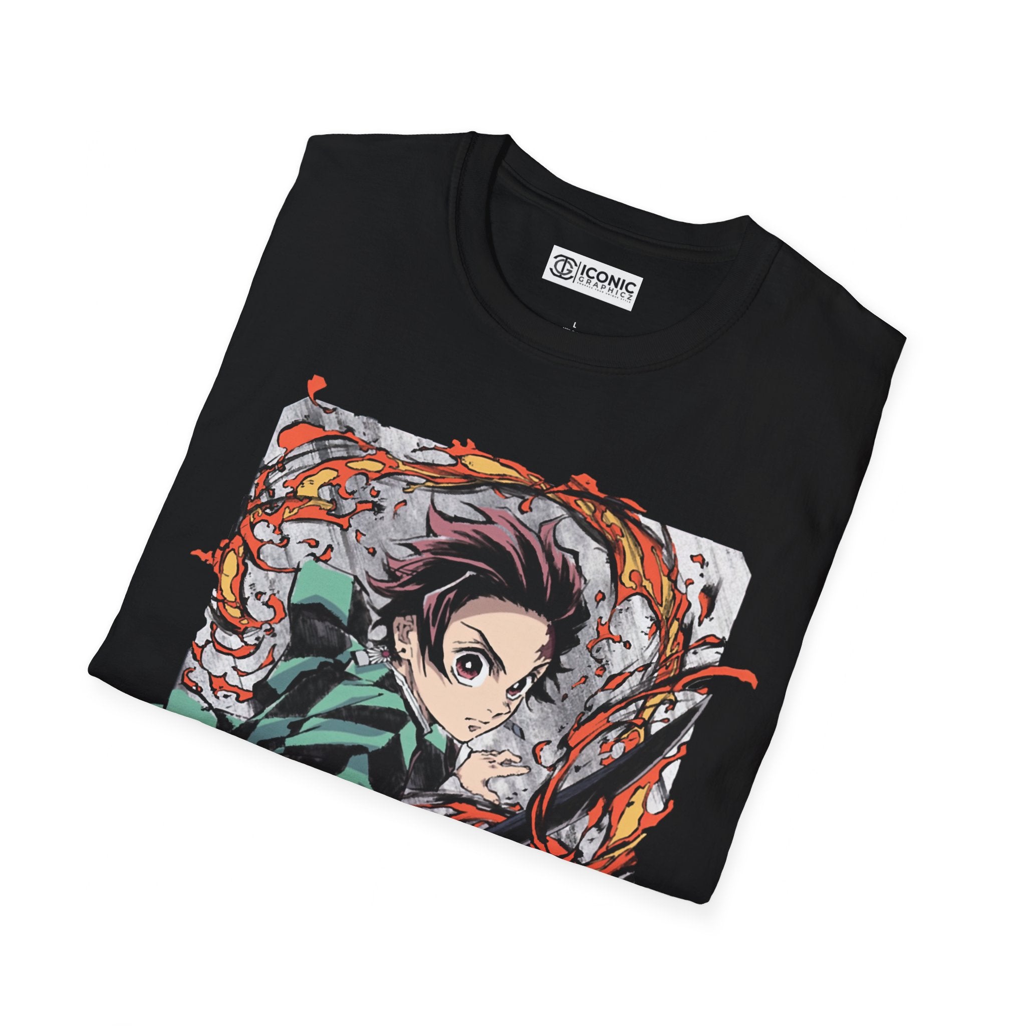 Tanjiro Unisex Softstyle T-Shirt - IGZ Clothing 