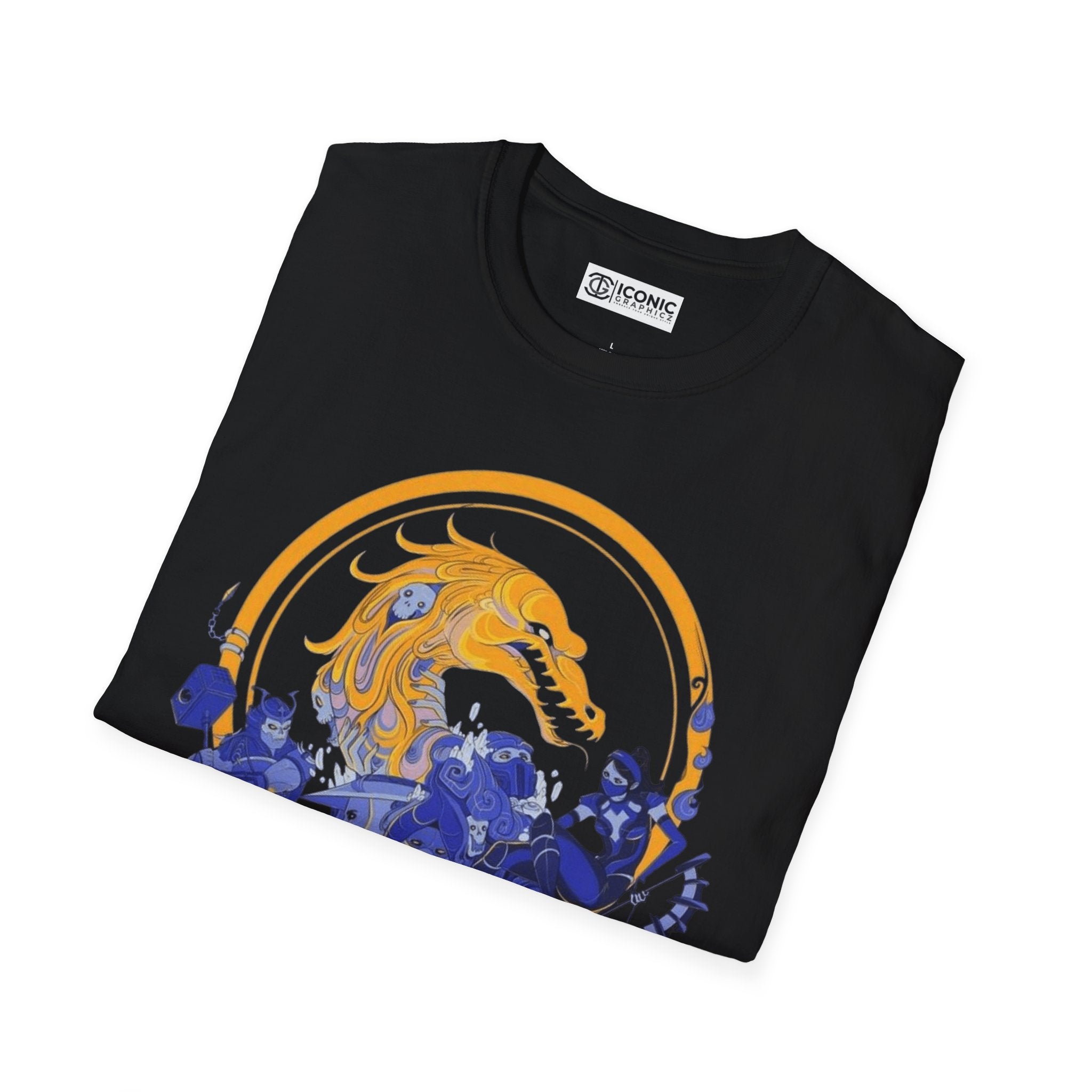 Mortal Kombat Unisex Softstyle T-Shirt - IGZ Clothing 