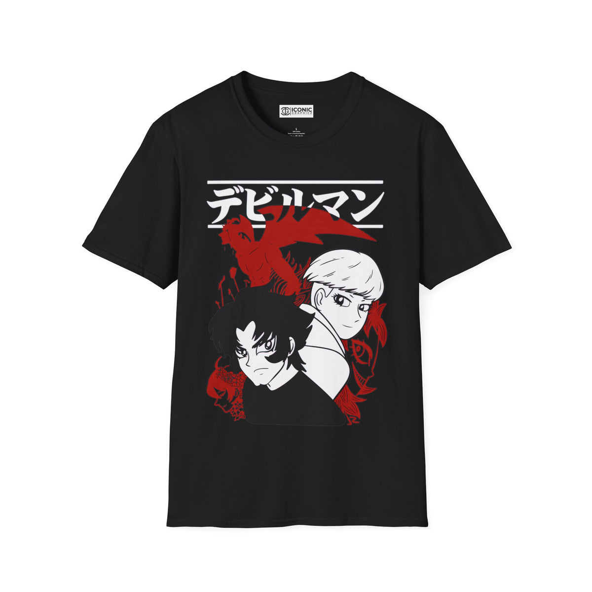 Akira and Satan Unisex Softstyle T-Shirt - IGZ Clothing 