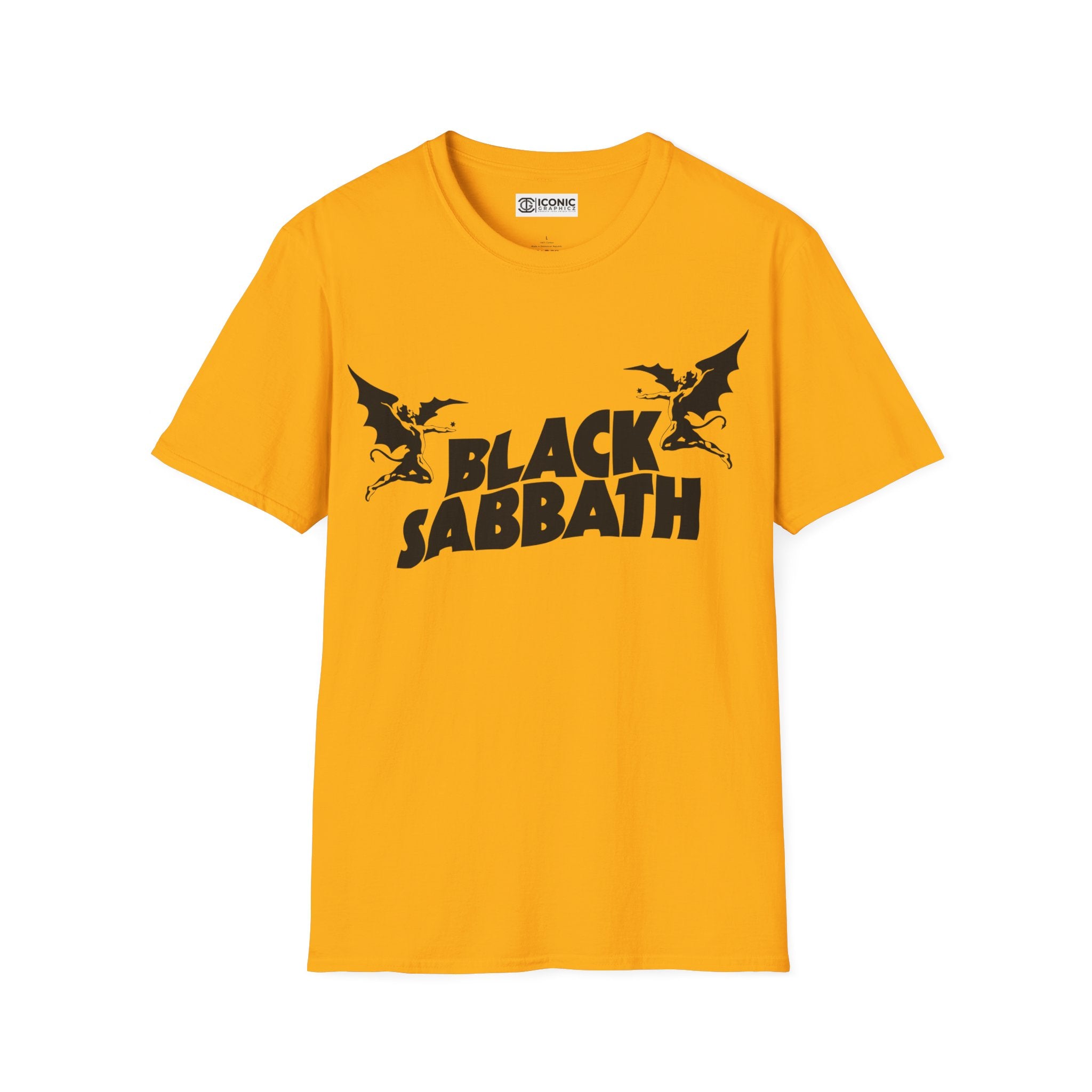 Black Sabbath Unisex Softstyle T-Shirt - IGZ Clothing 