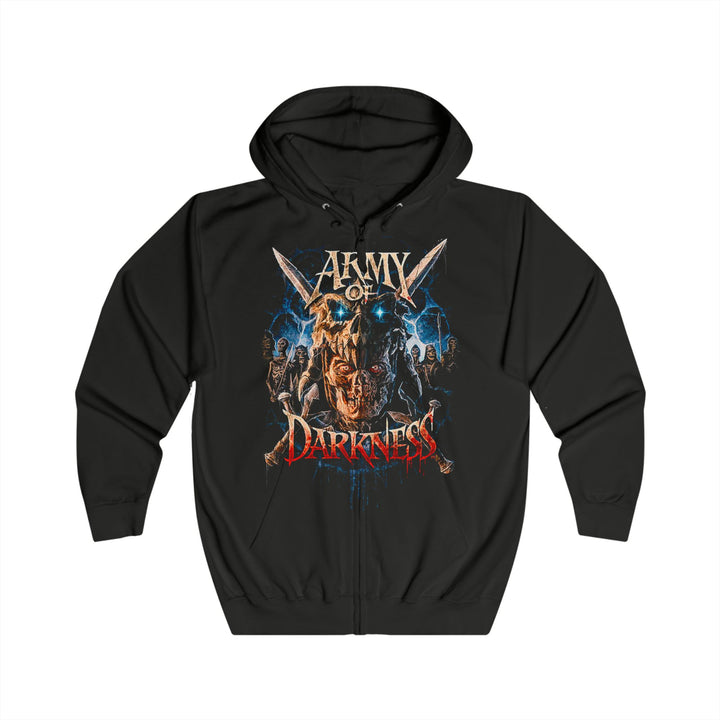 Evil Dead Army of Darkness Unisex Full Zip Hoodie