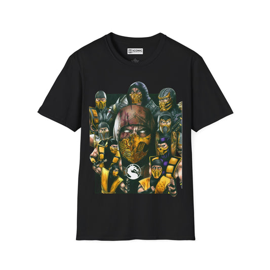 Mortal Kombat Unisex Softstyle T-Shirt - IGZ Clothing 