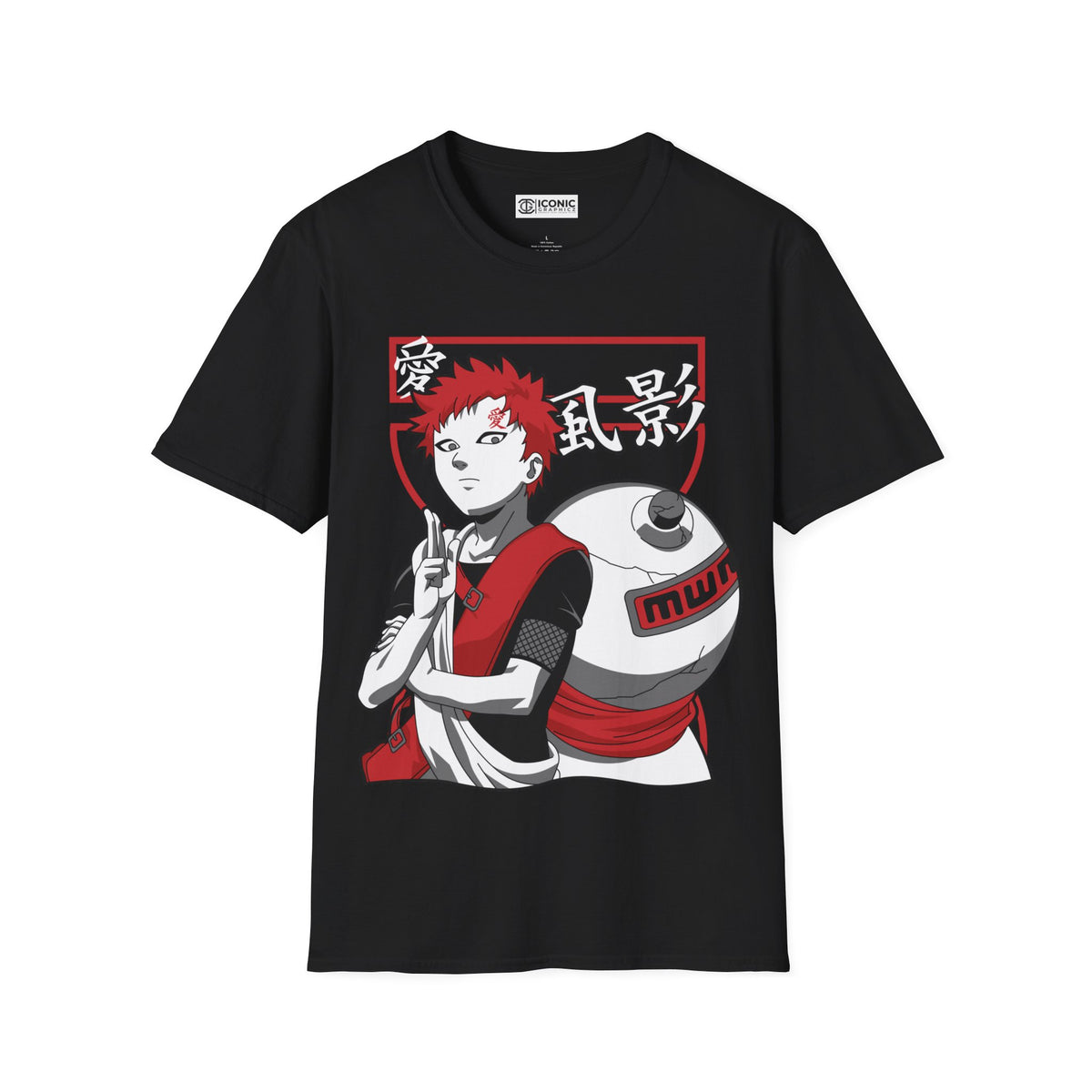 Gaara Unisex Softstyle T-Shirt - IGZ Clothing 