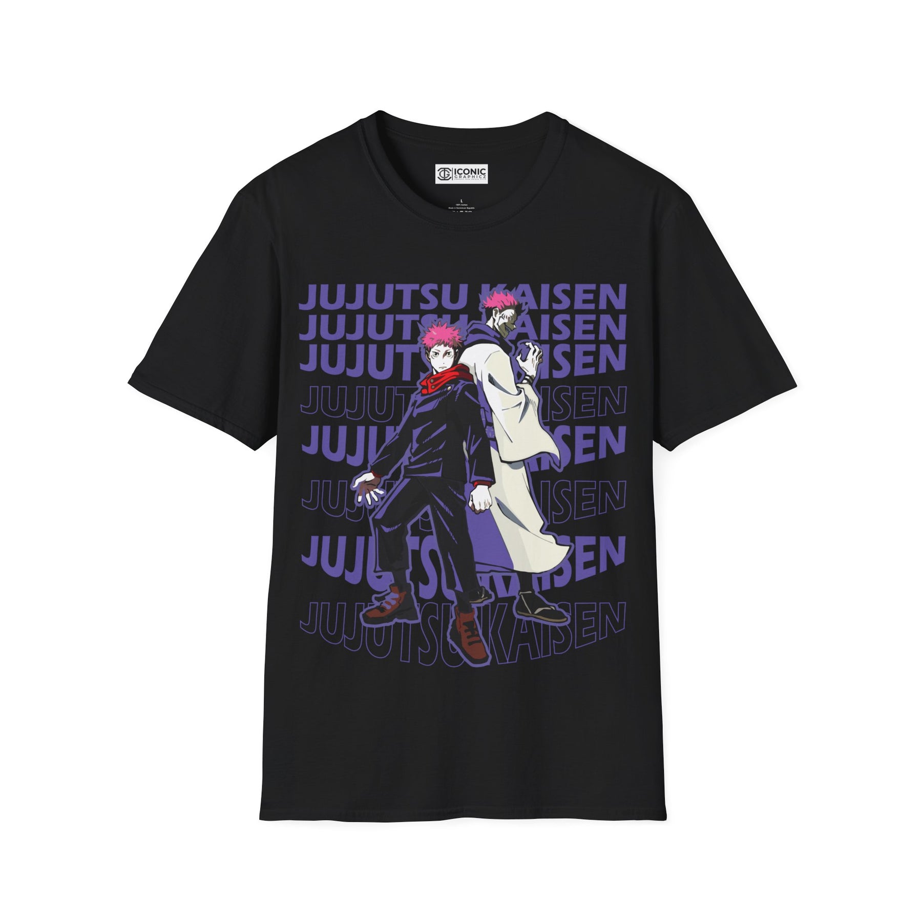 Sukuna and Yuji Jujitsu Kaisen T-Shirt - 