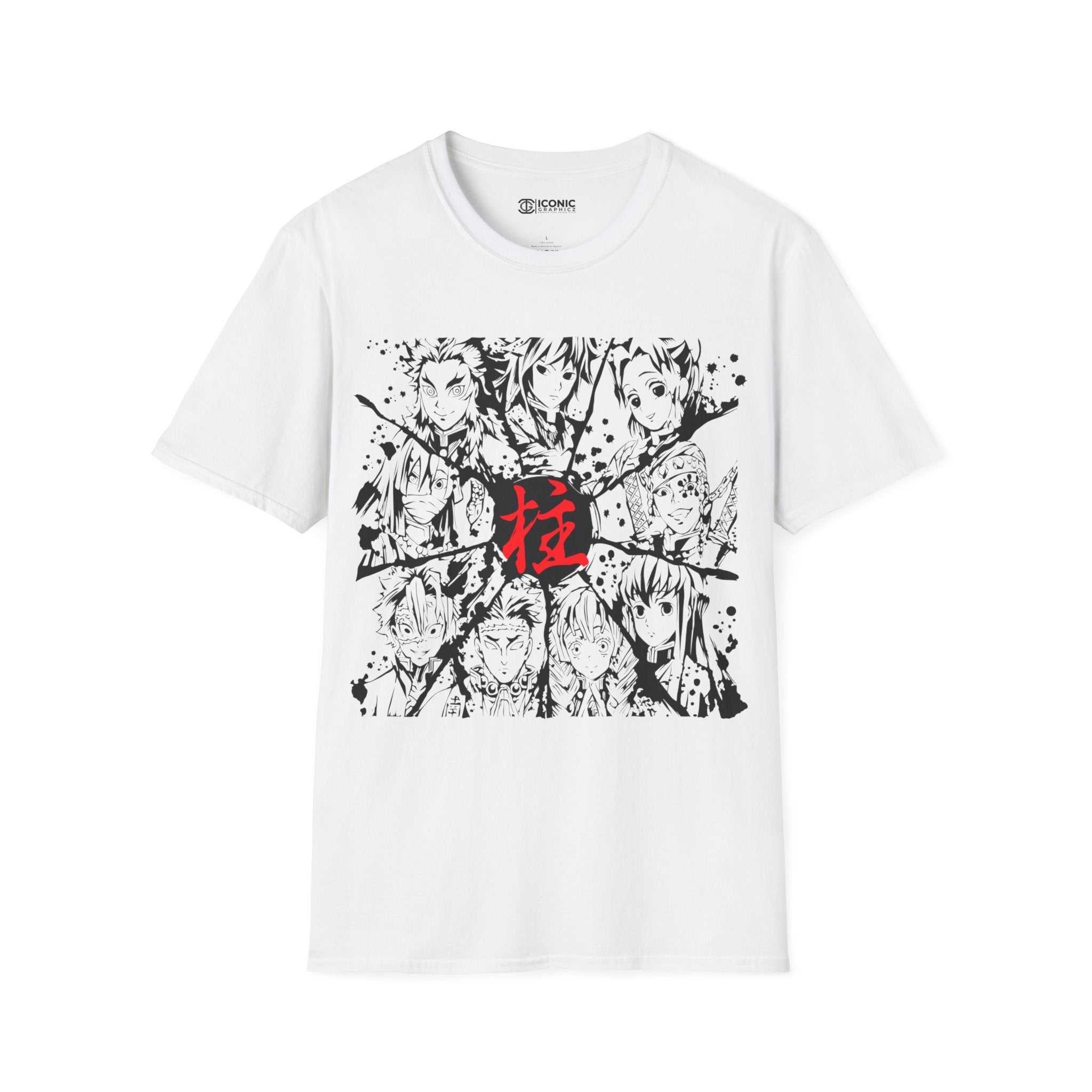 Hashiras Unisex Softstyle T-Shirt - IGZ Clothing 