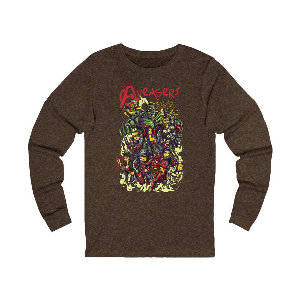 Simpsons Unisex Jersey Long Sleeve Tee - 