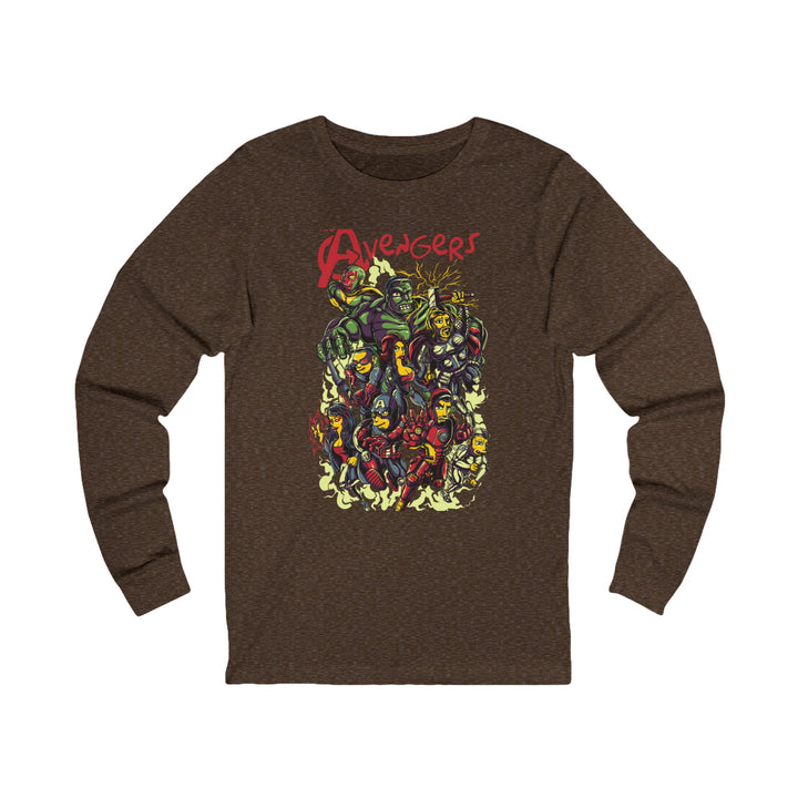 Simpsons Unisex Jersey Long Sleeve Tee - 