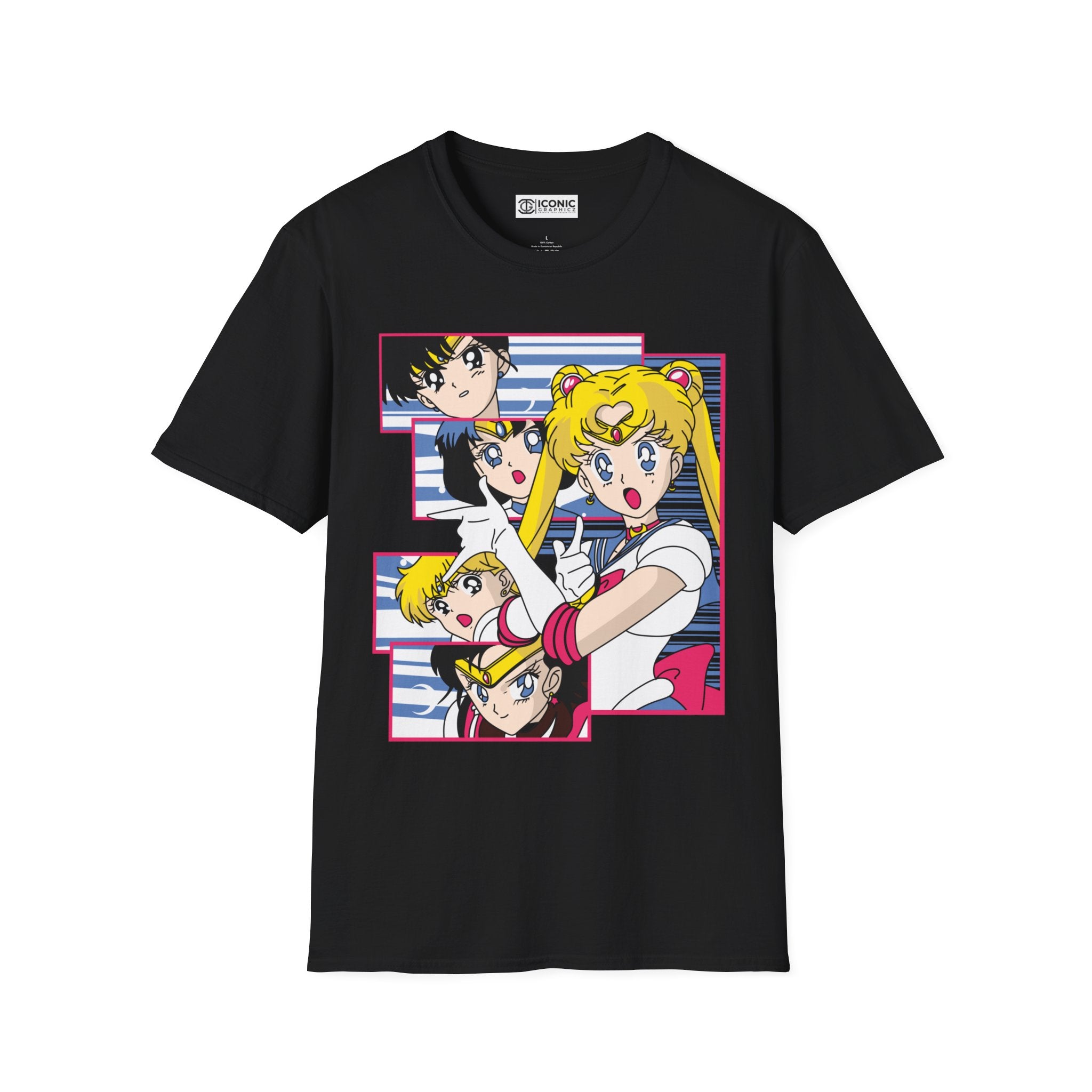 Sailor Scouts Unisex Softstyle T-Shirt - IGZ Clothing 