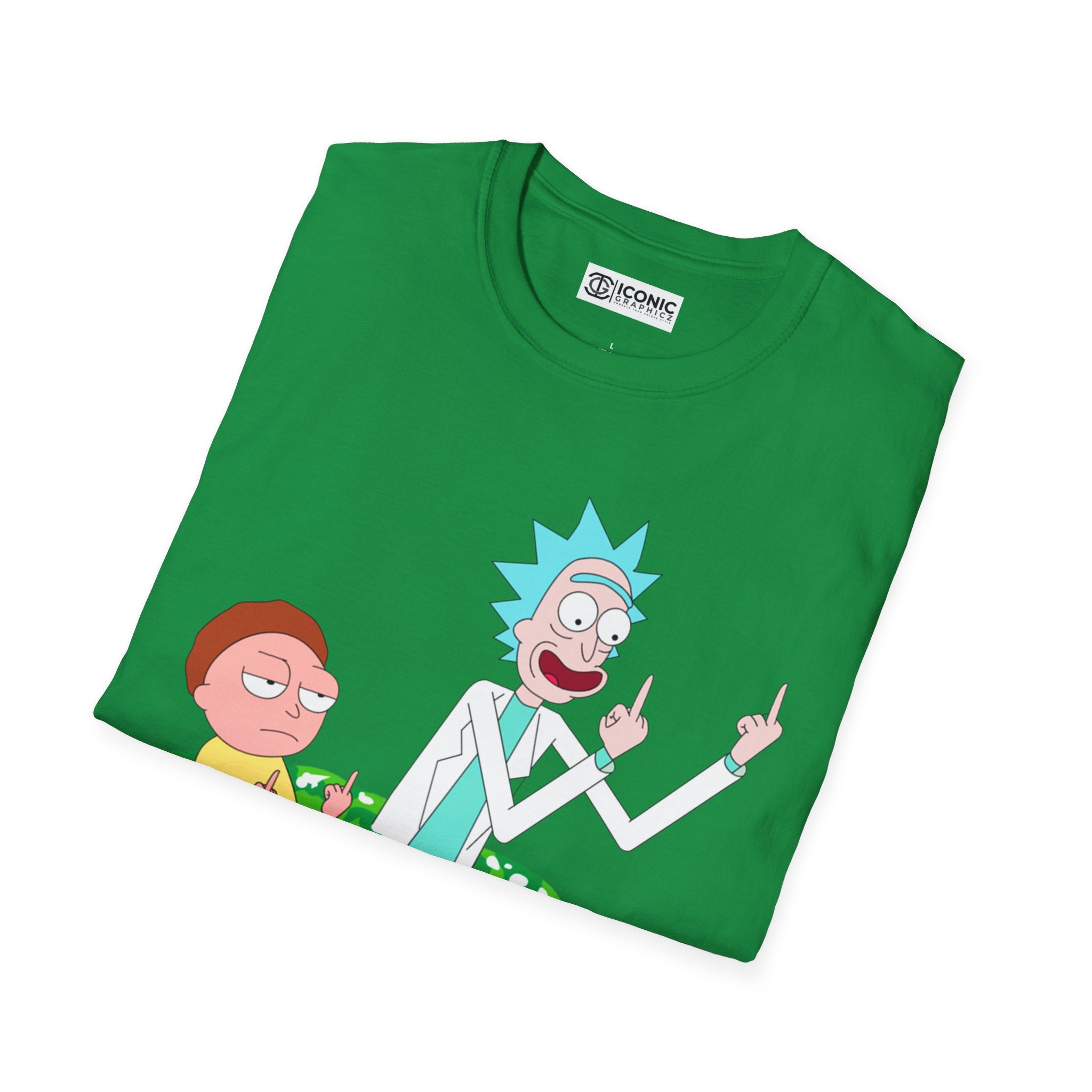 Rick and Morty Unisex Softstyle T-Shirt - IGZ Clothing 