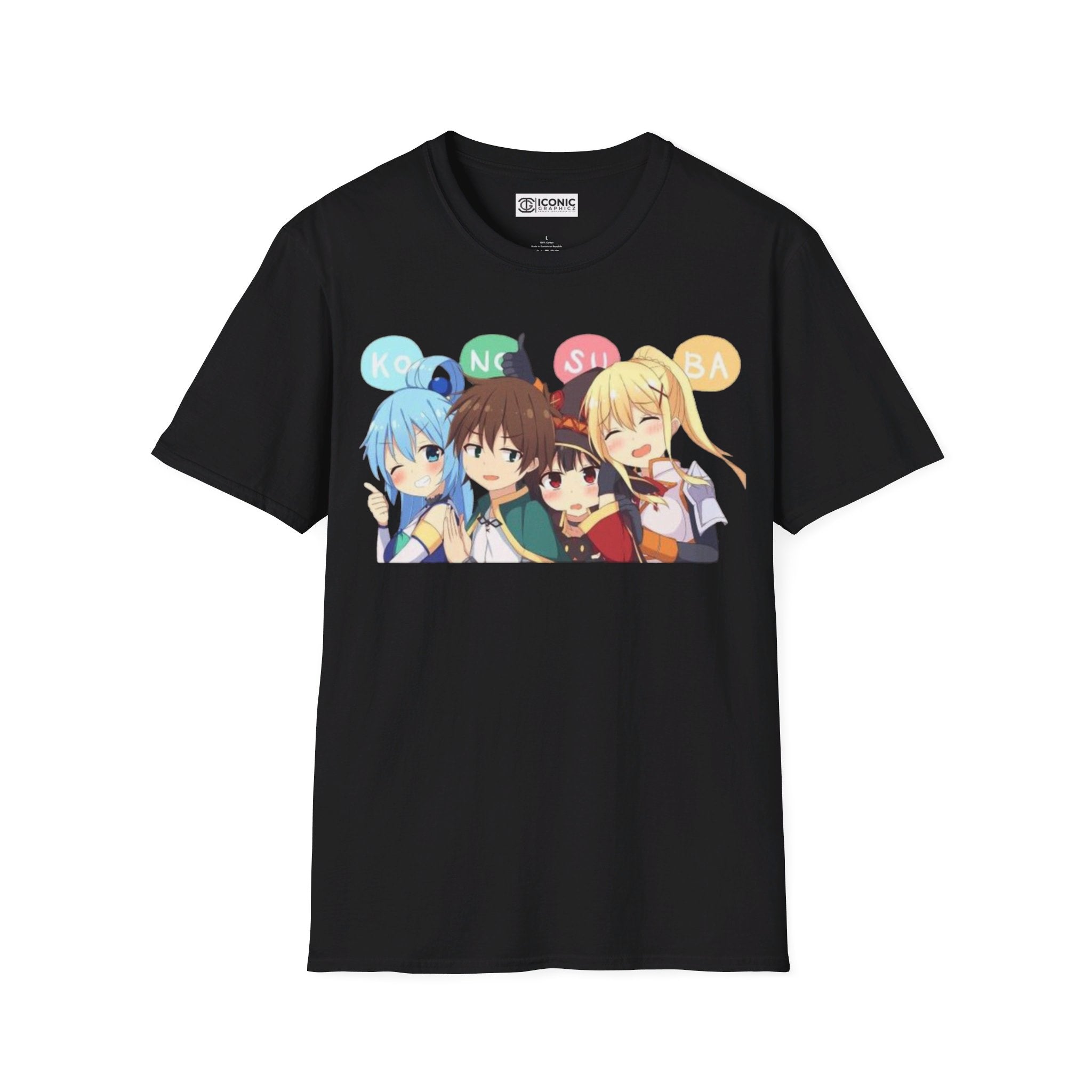 Konosuba Unisex Softstyle T-Shirt - IGZ Clothing 