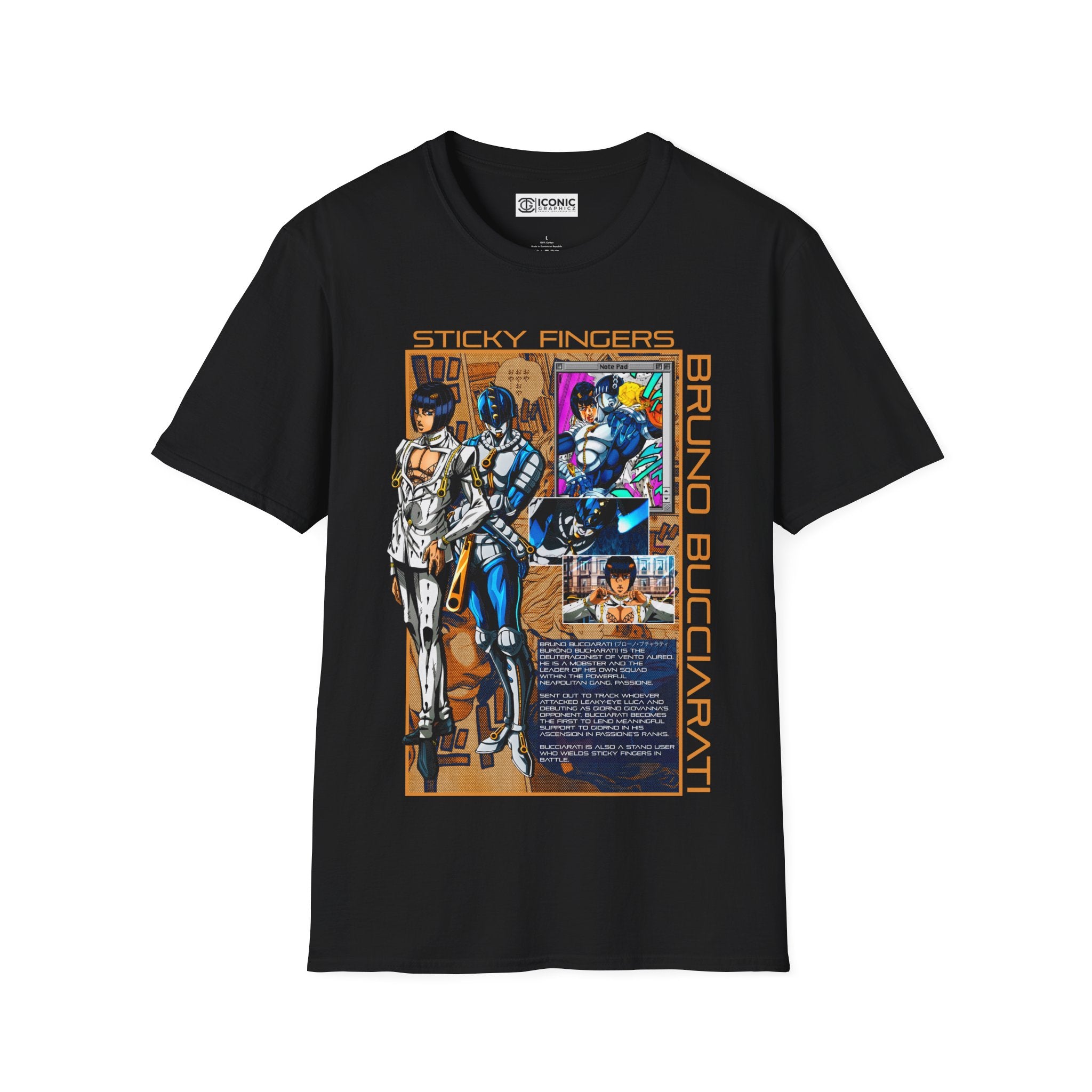 Bucciarati Jojo bizarre adventure T-Shirt